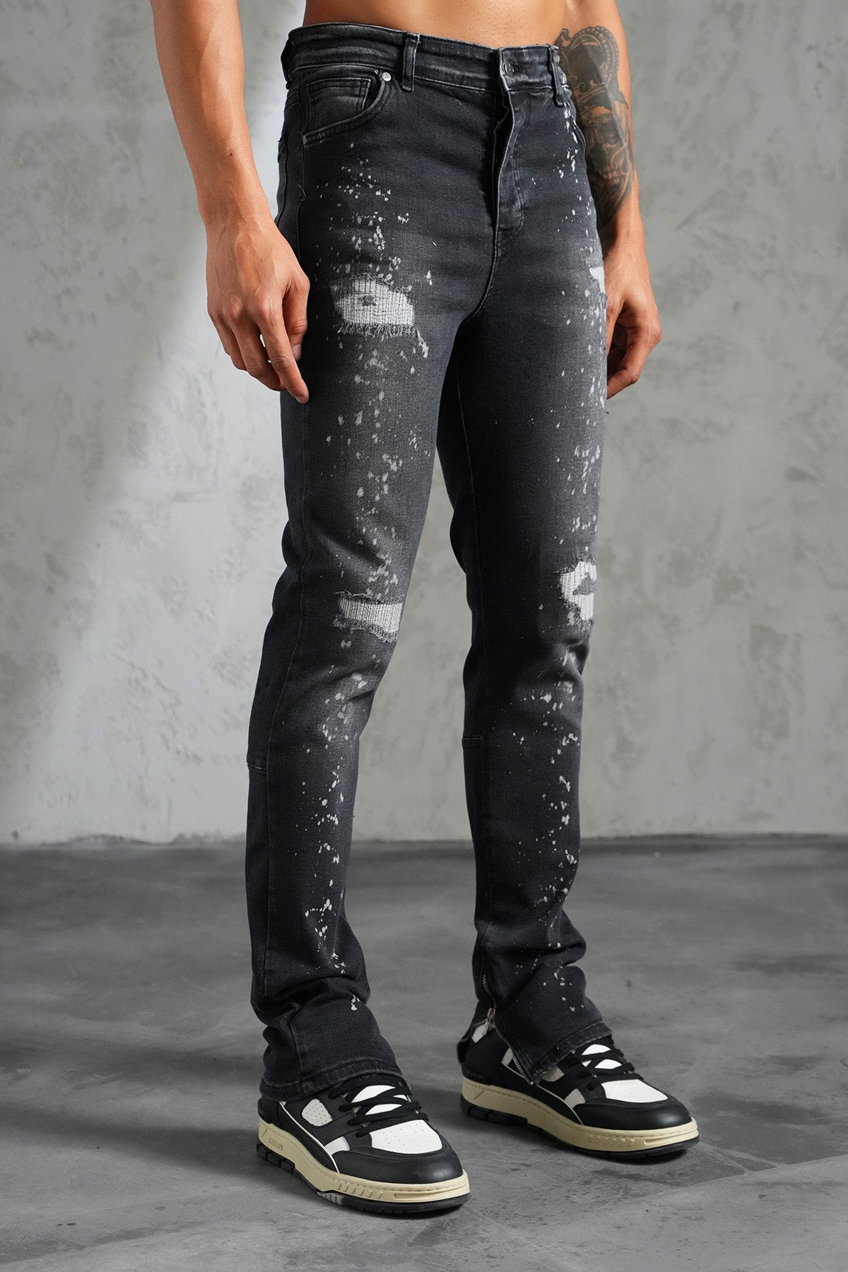 JEAN ZIPPED FIT F004