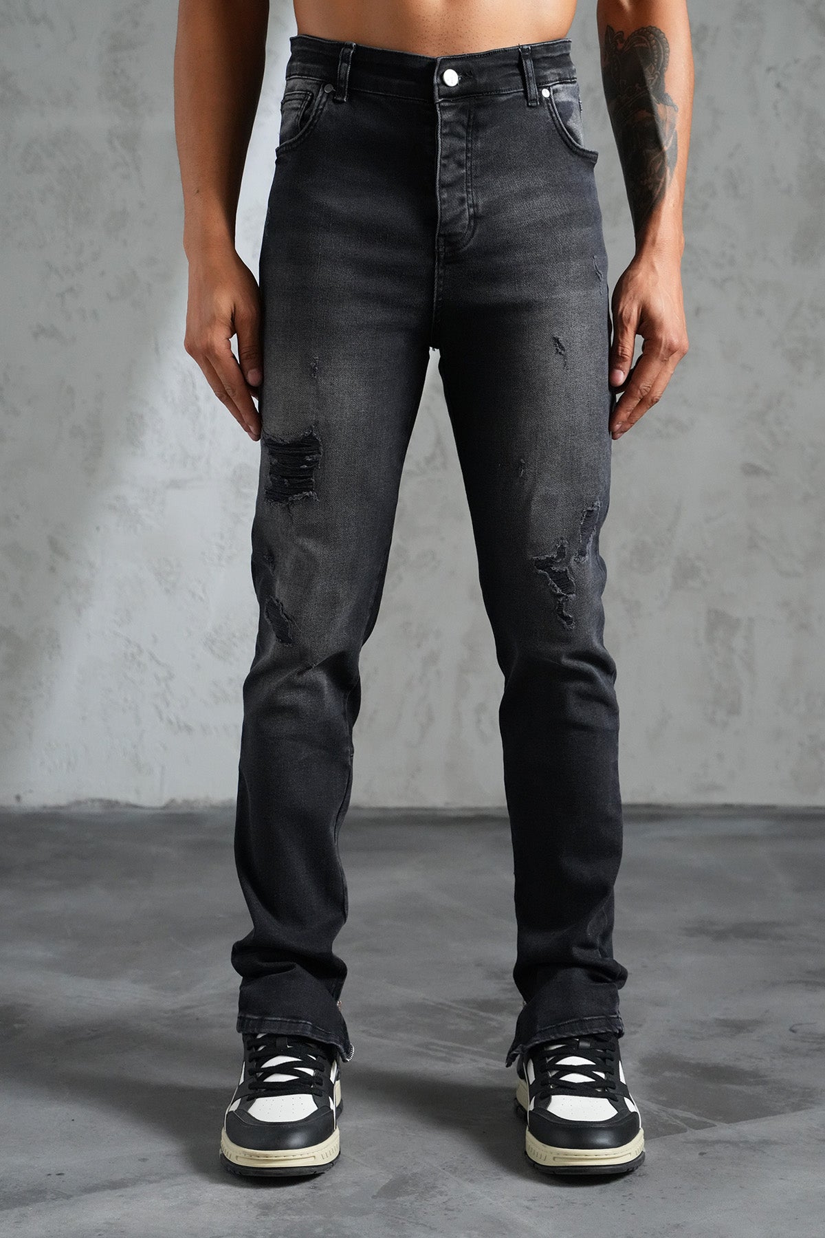 JEAN ZIPPED FIT F005
