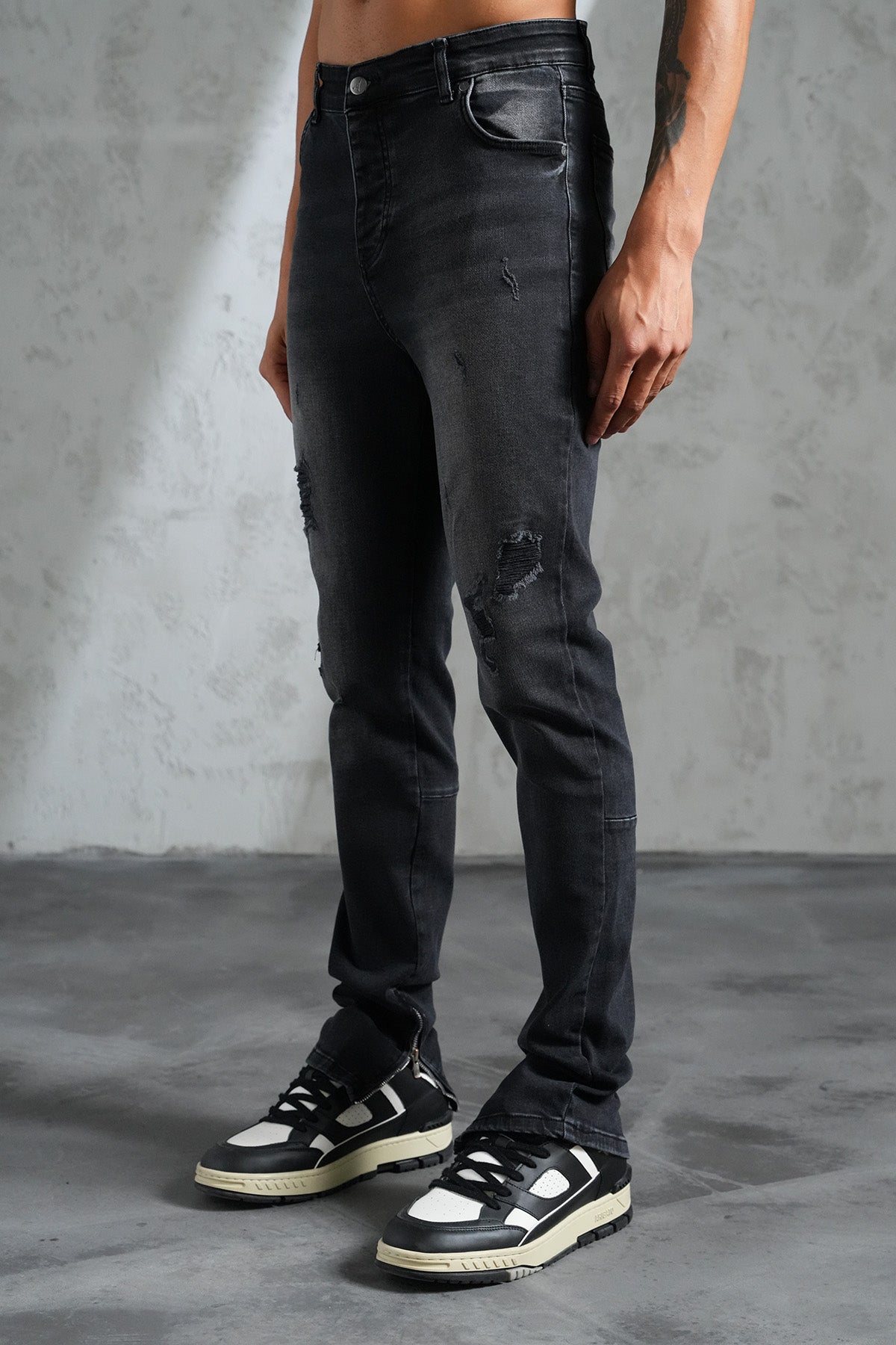 JEAN ZIPPED FIT F005