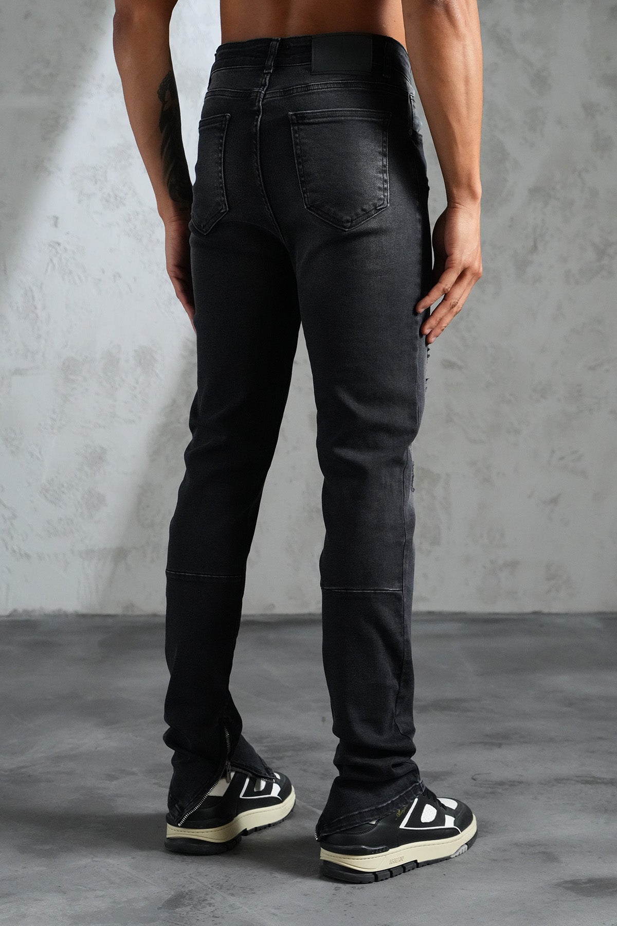 JEAN ZIPPED FIT F005