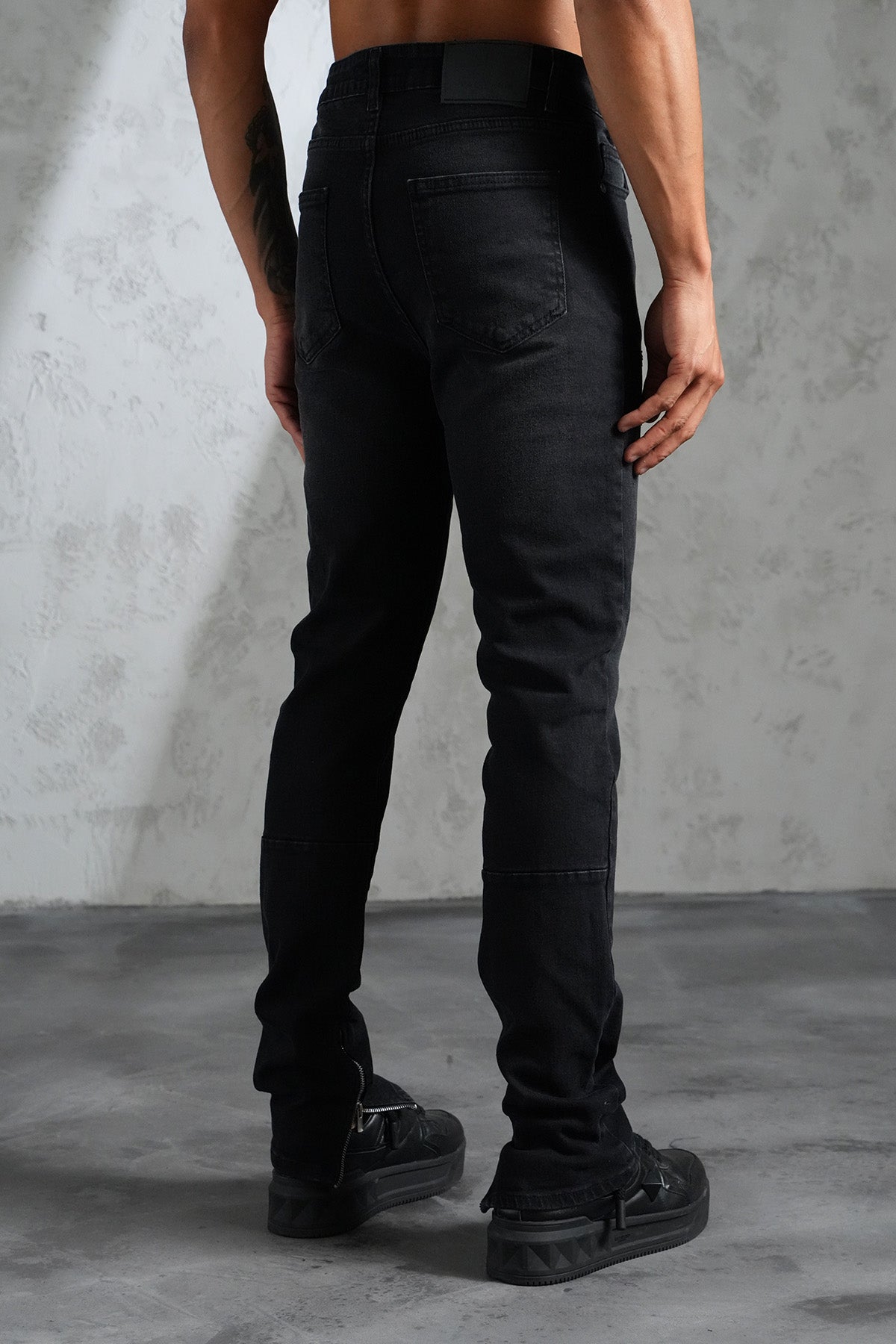 JEAN ZIPPED F001