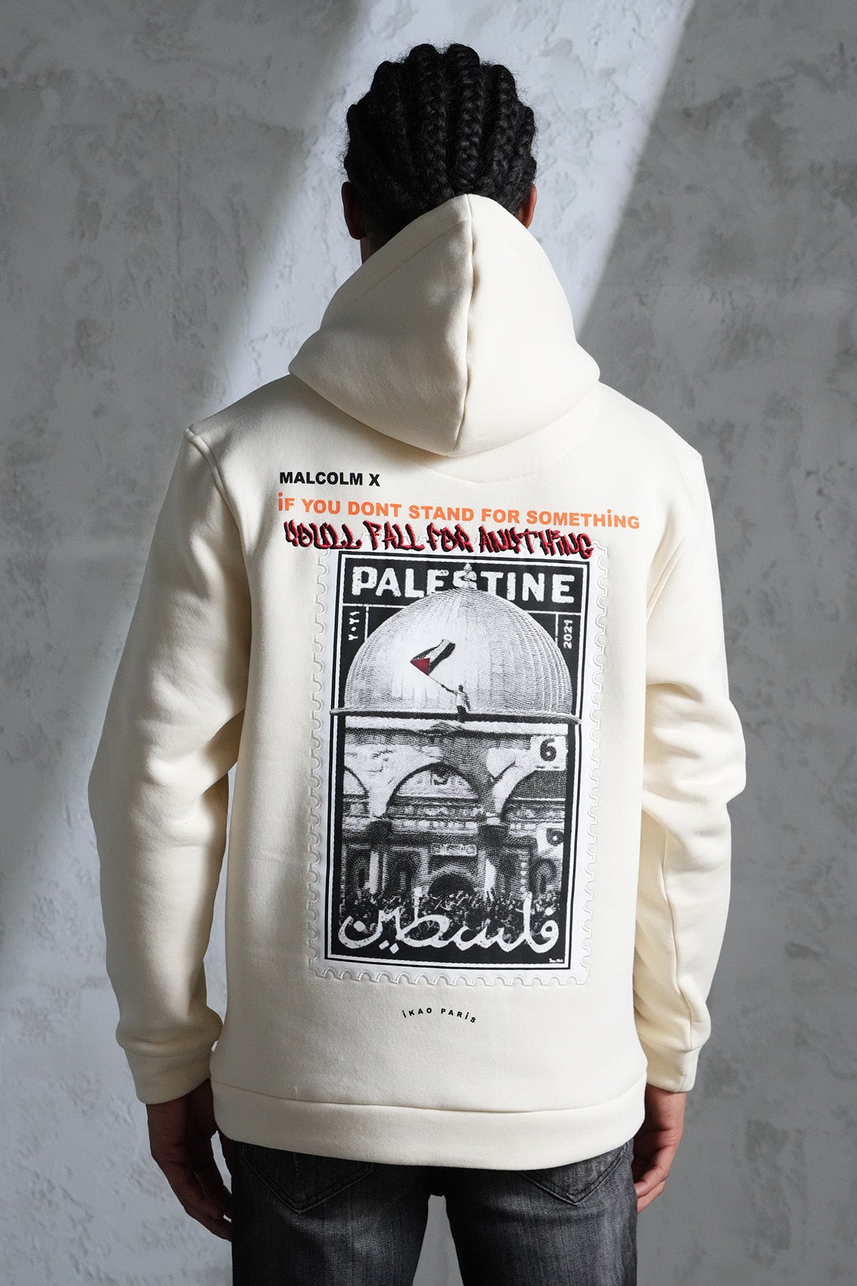 SWEAT À CAPUCHE IMPRIMÉ LL110016