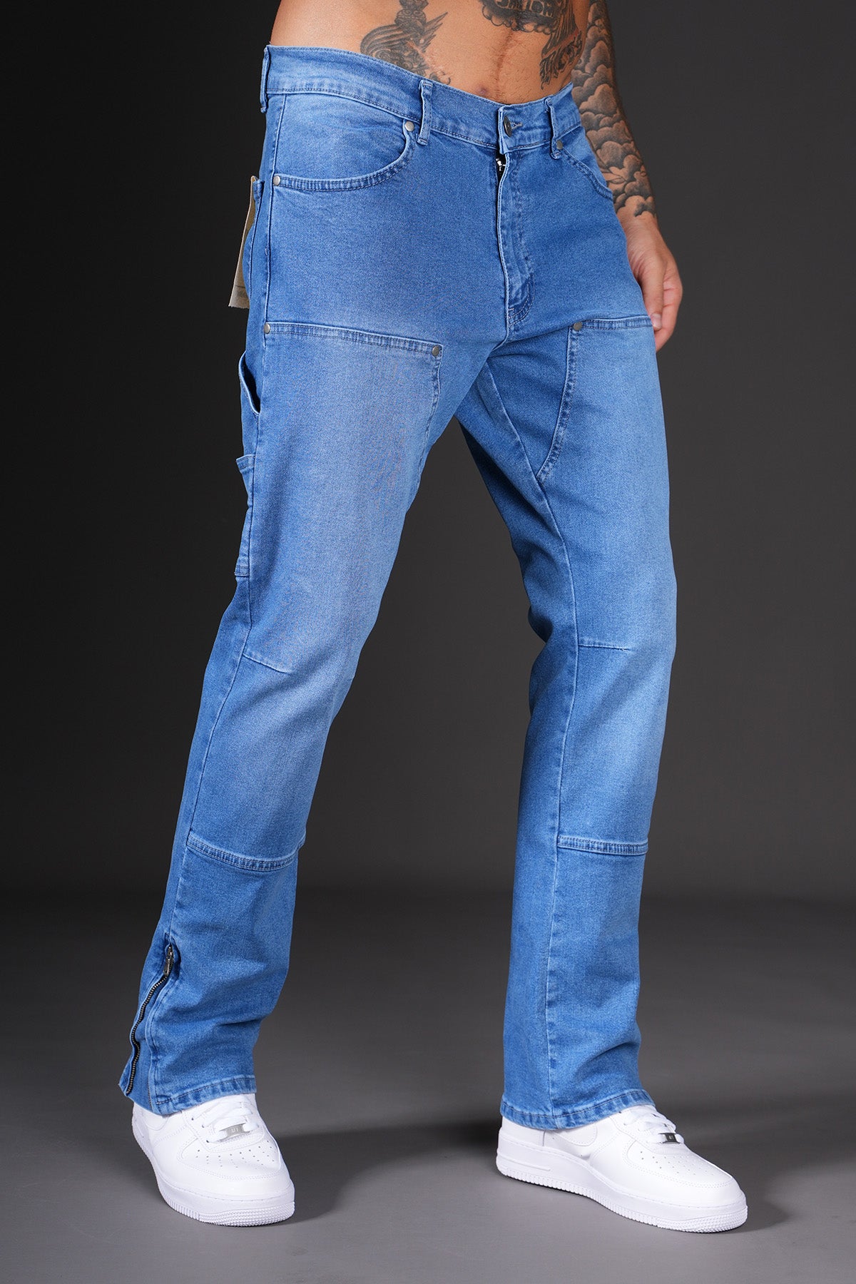 ZIPPED JEAN ART463