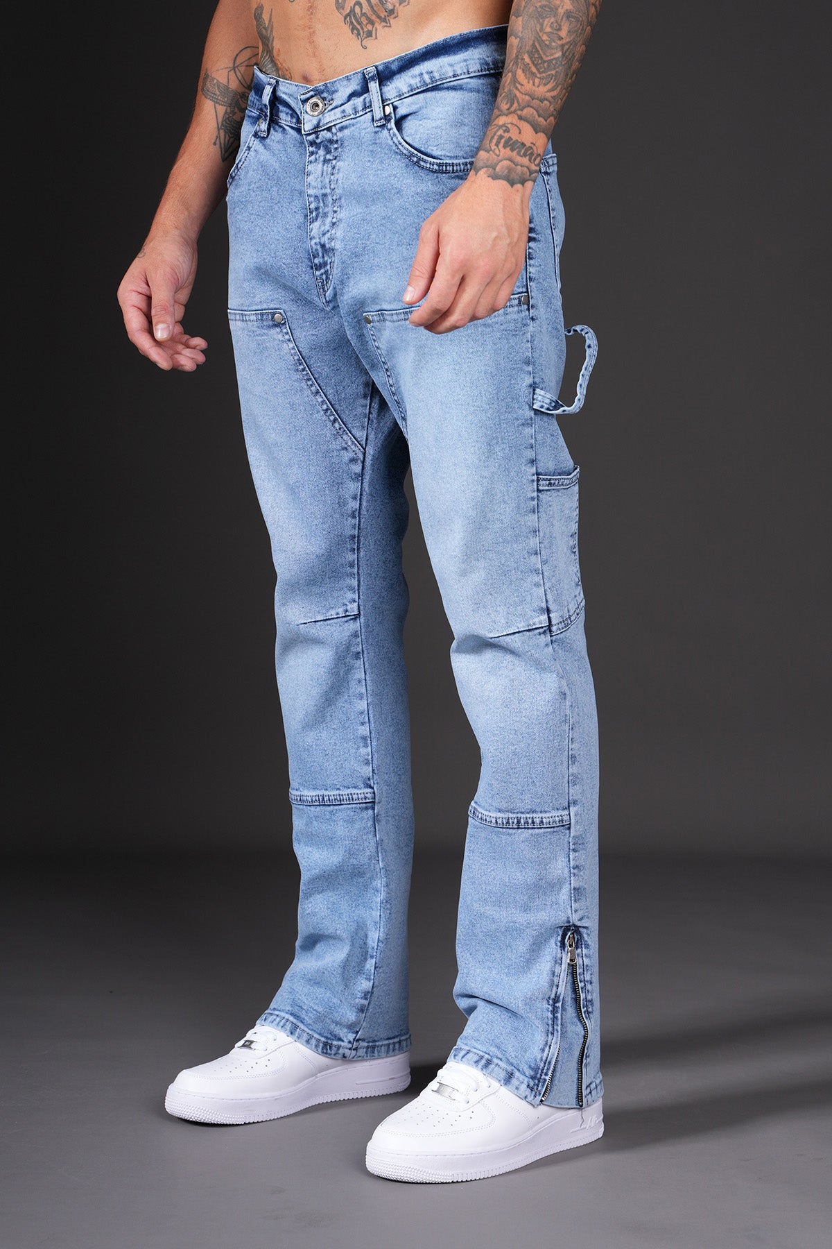 ZIPPED JEAN ART463