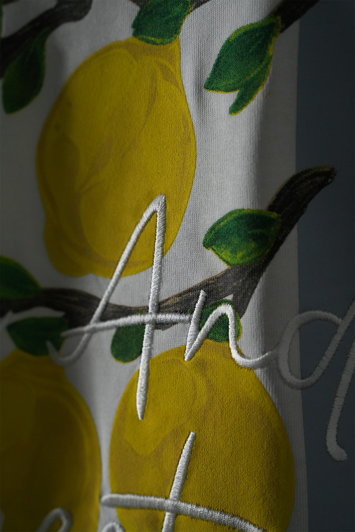 T-Shirt mit Zitronenprint - LL1100126