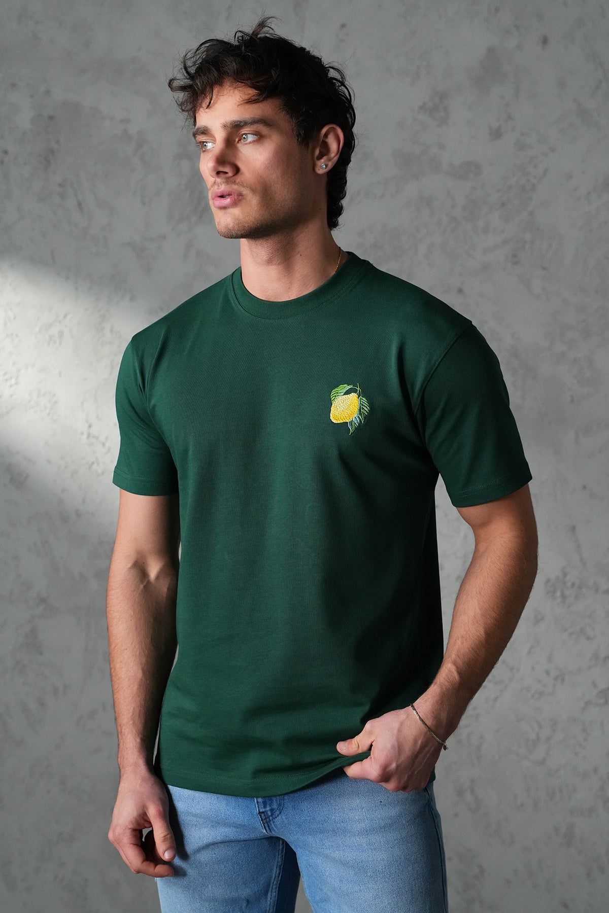 T-Shirt mit Zitronenprint - LL1100126