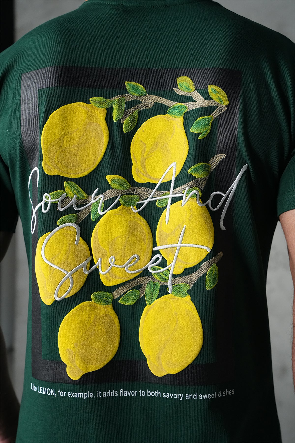 T-Shirt mit Zitronenprint - LL1100126