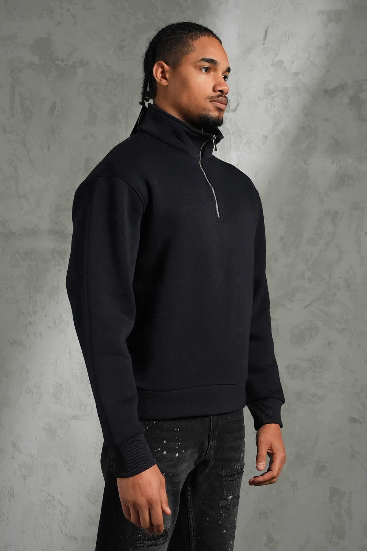Sweat demi-zip LP2662