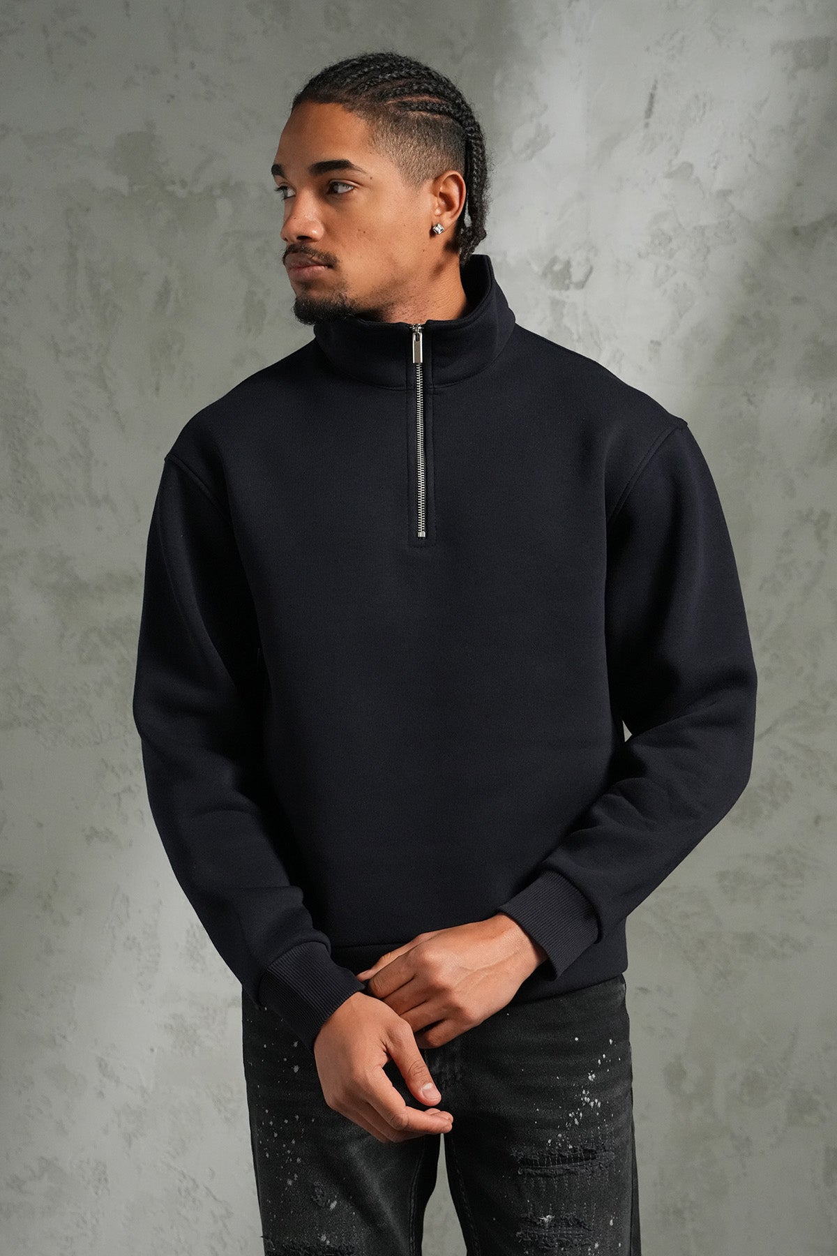 Sweat demi-zip LP2662