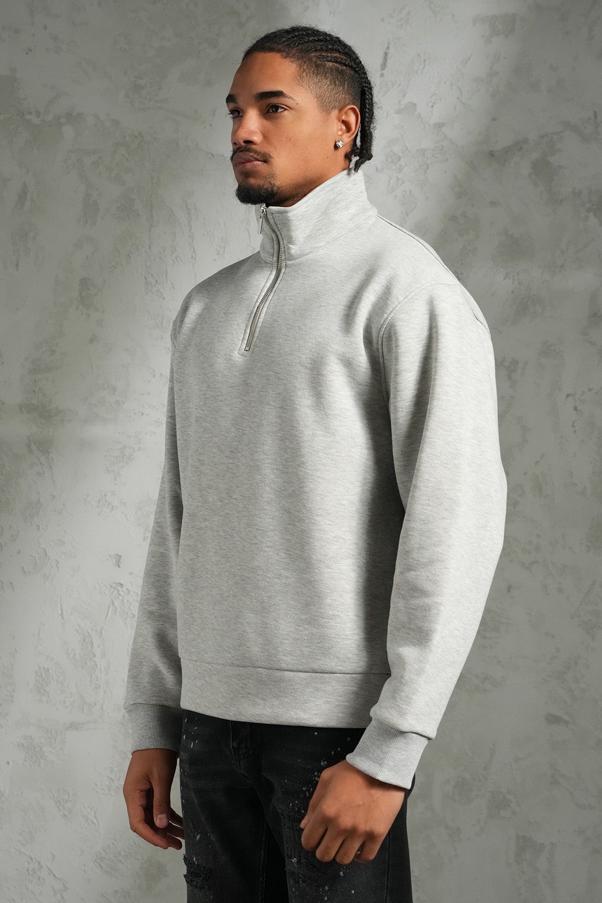 Sweat demi-zip LP2662