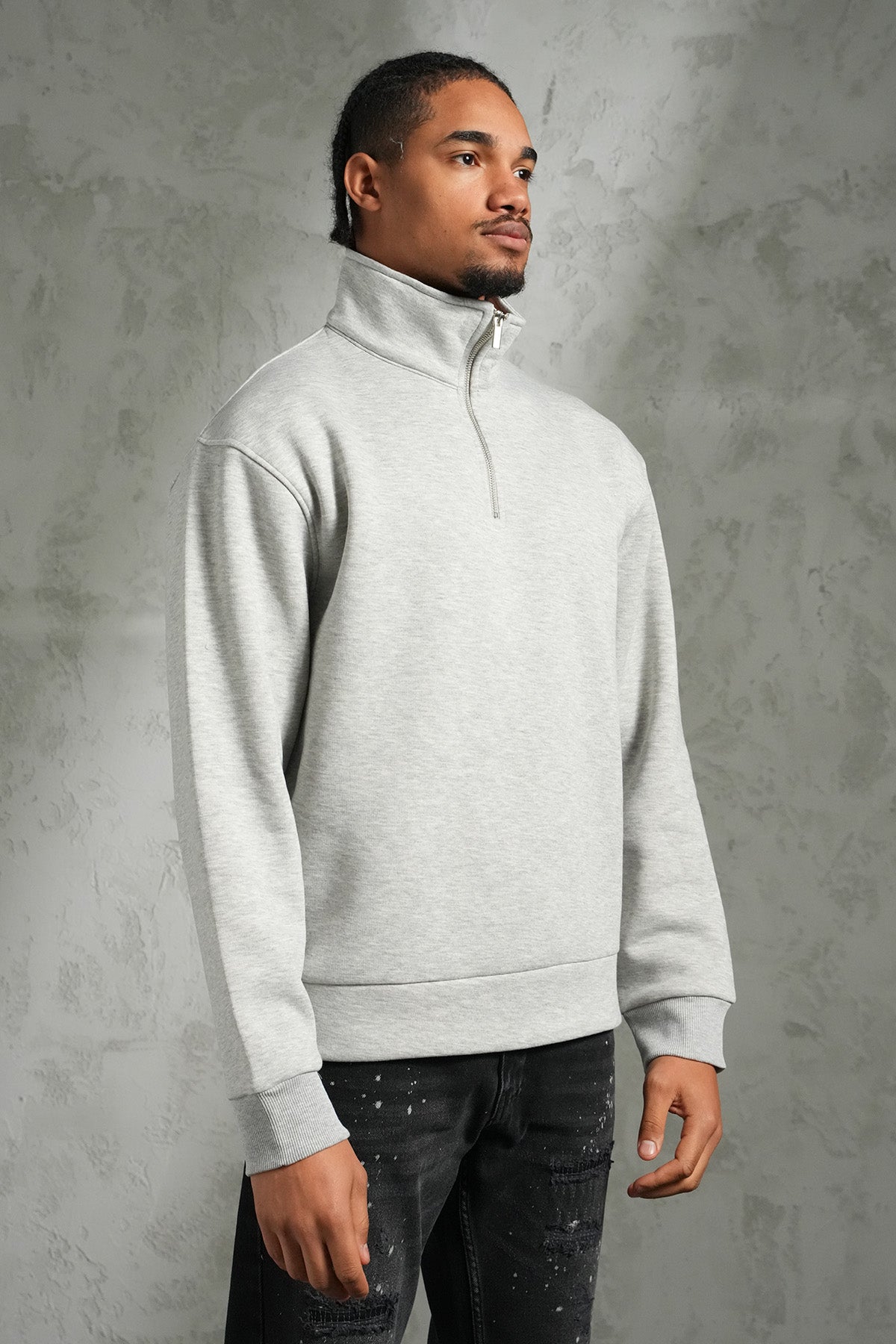 Sweat demi-zip LP2662
