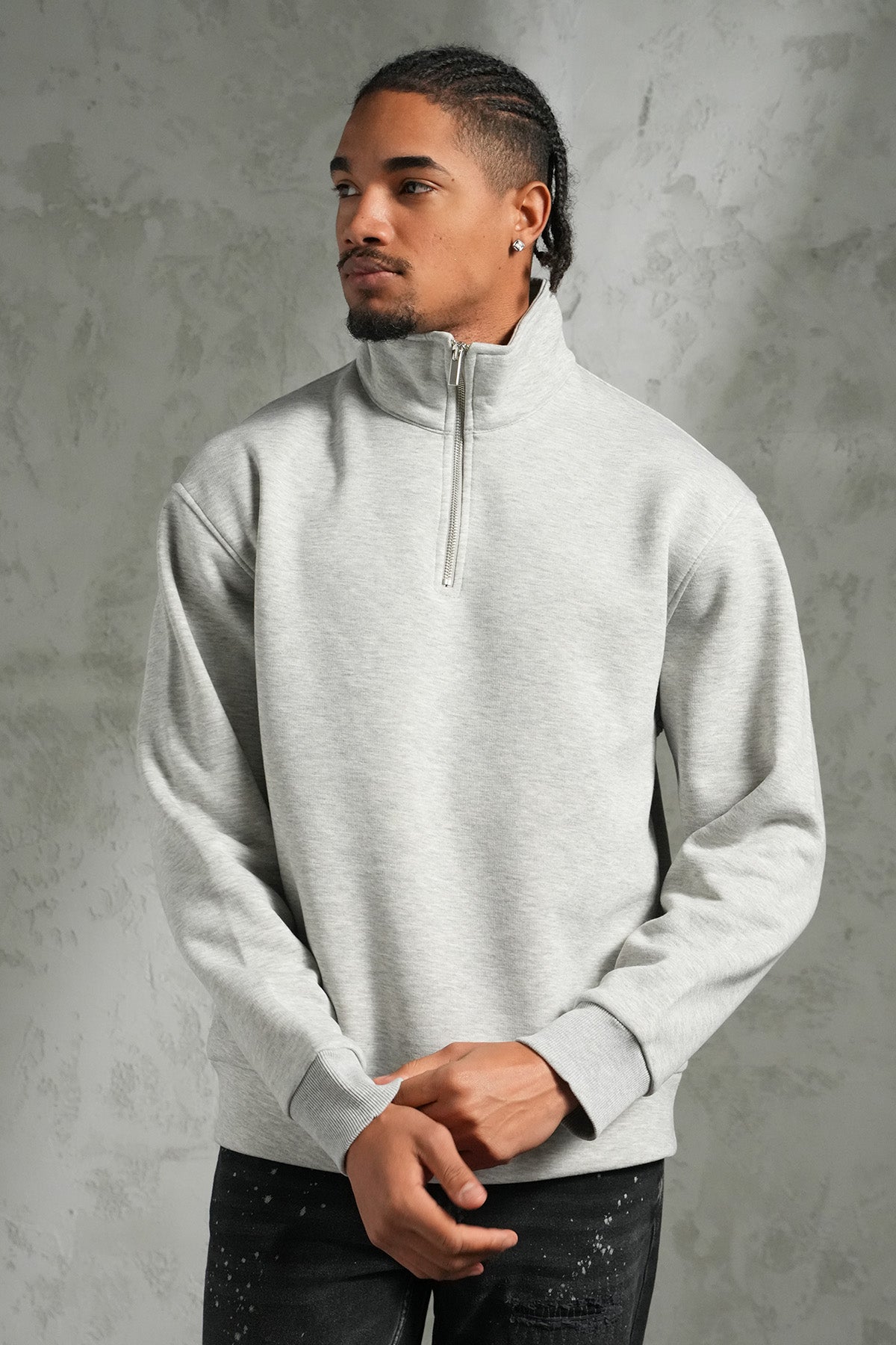 Sweat demi-zip LP2662