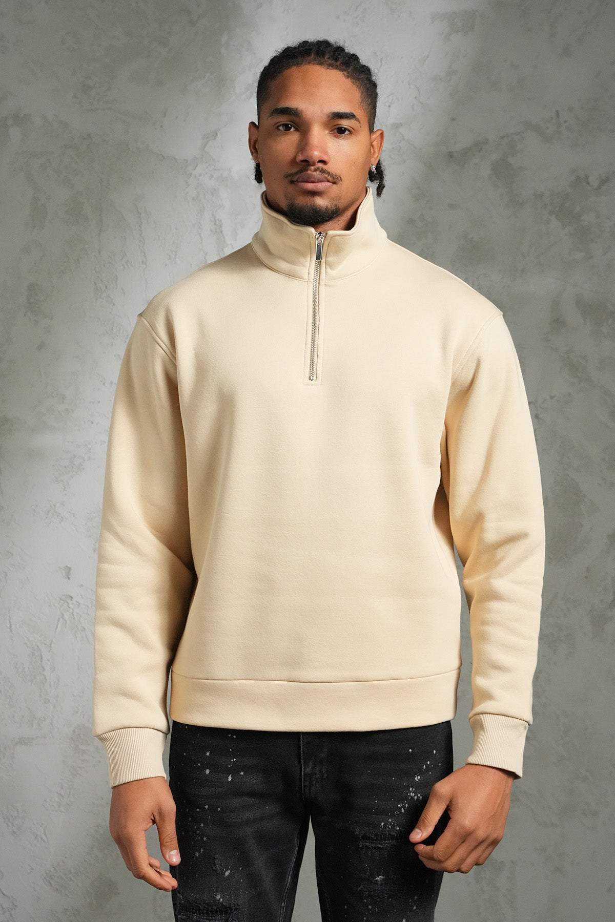 Sweat demi-zip LP2662