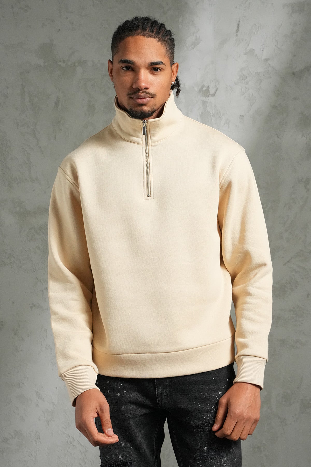 Sweat demi-zip LP2662