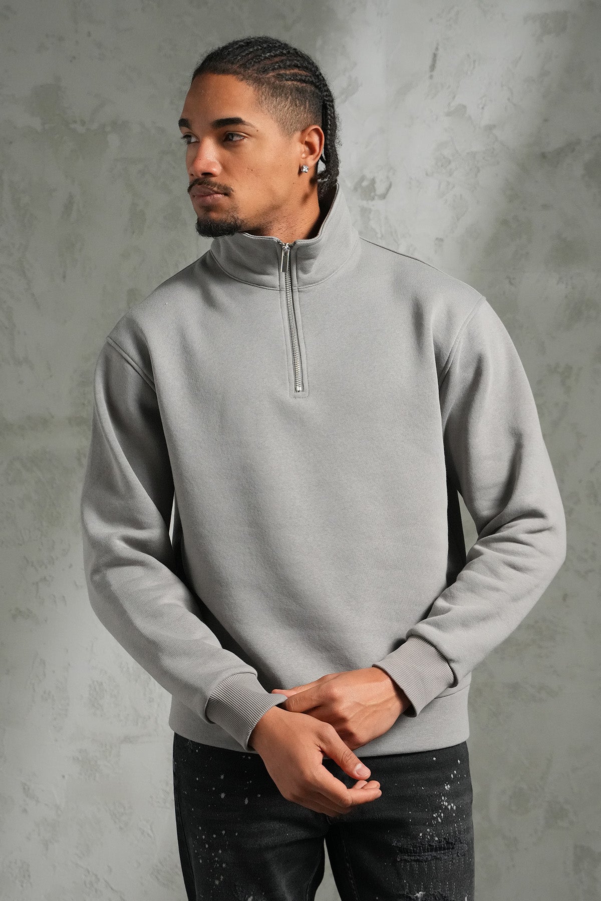 Sweat demi-zip LP2662