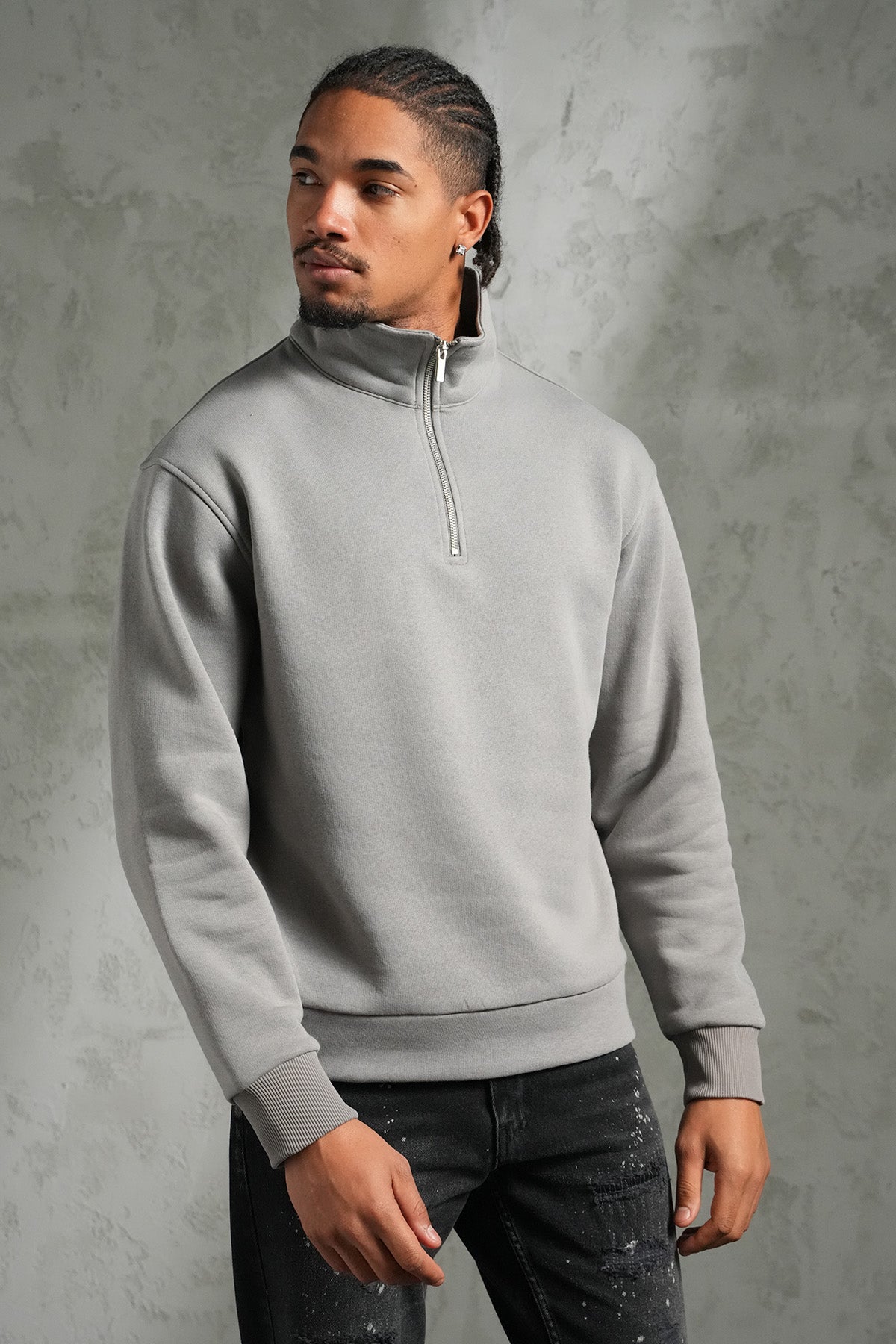 Sweat demi-zip LP2662