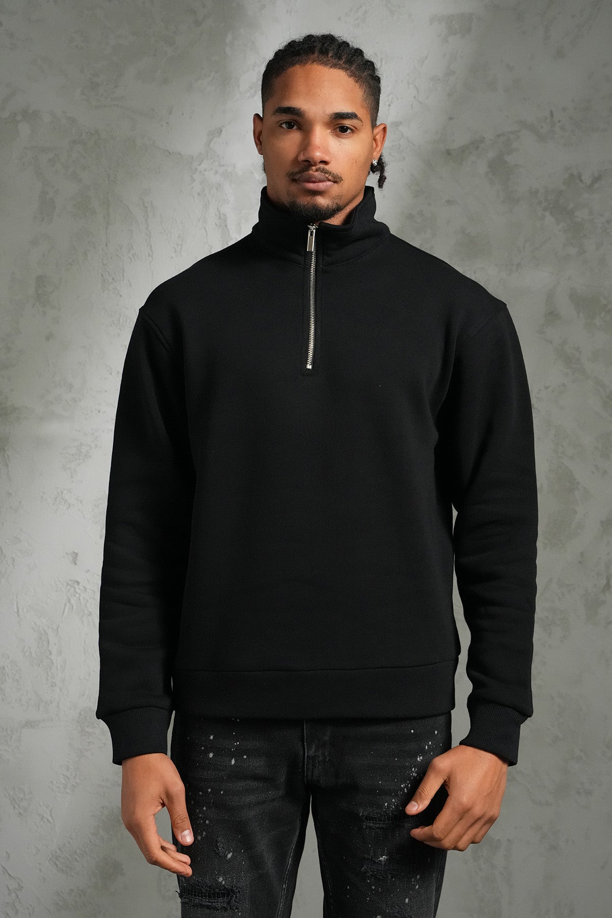 Sweat demi-zip LP2662