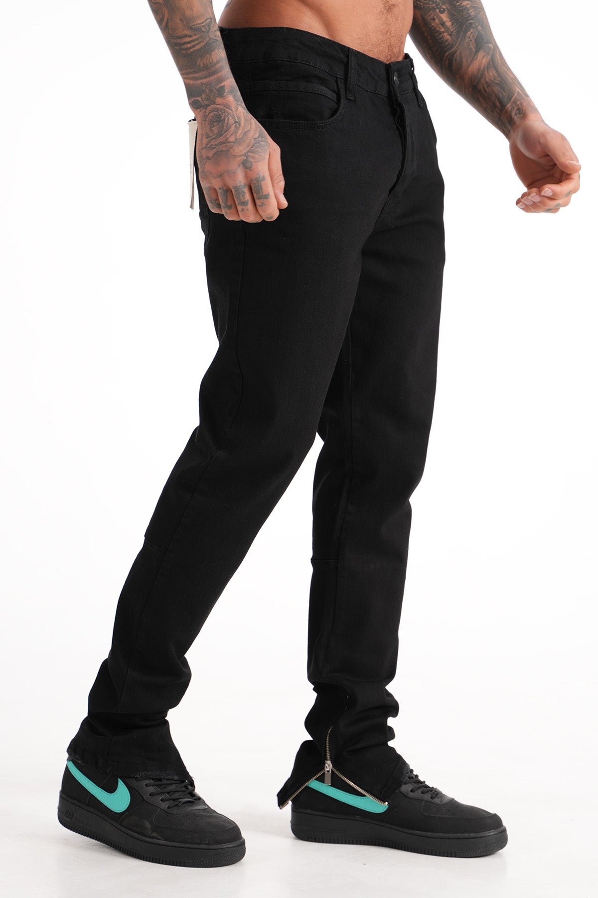 ZIPPED JEAN LL200087