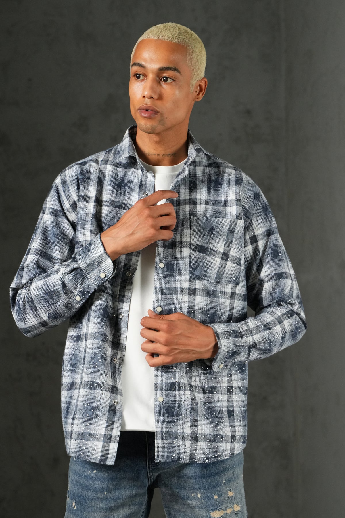 Chemise grands carreaux 27707