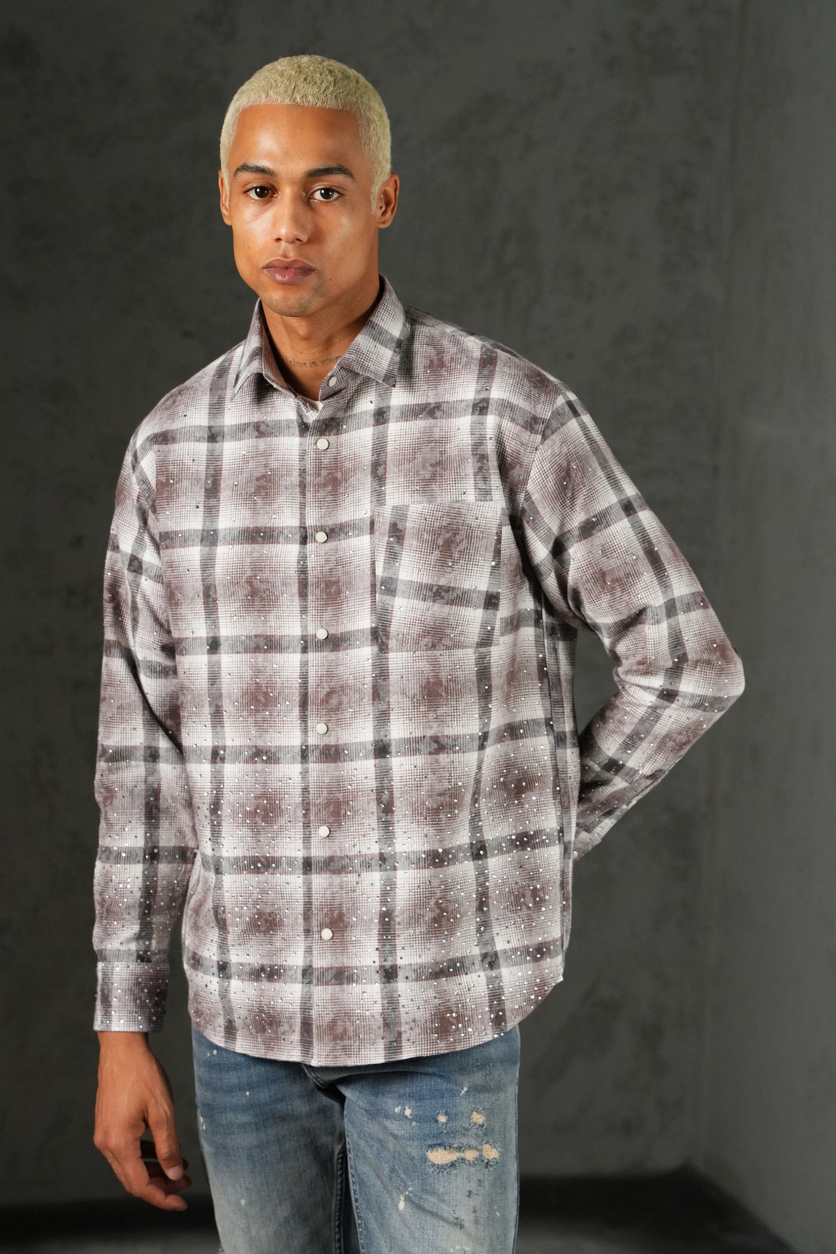 Chemise grands carreaux 27707
