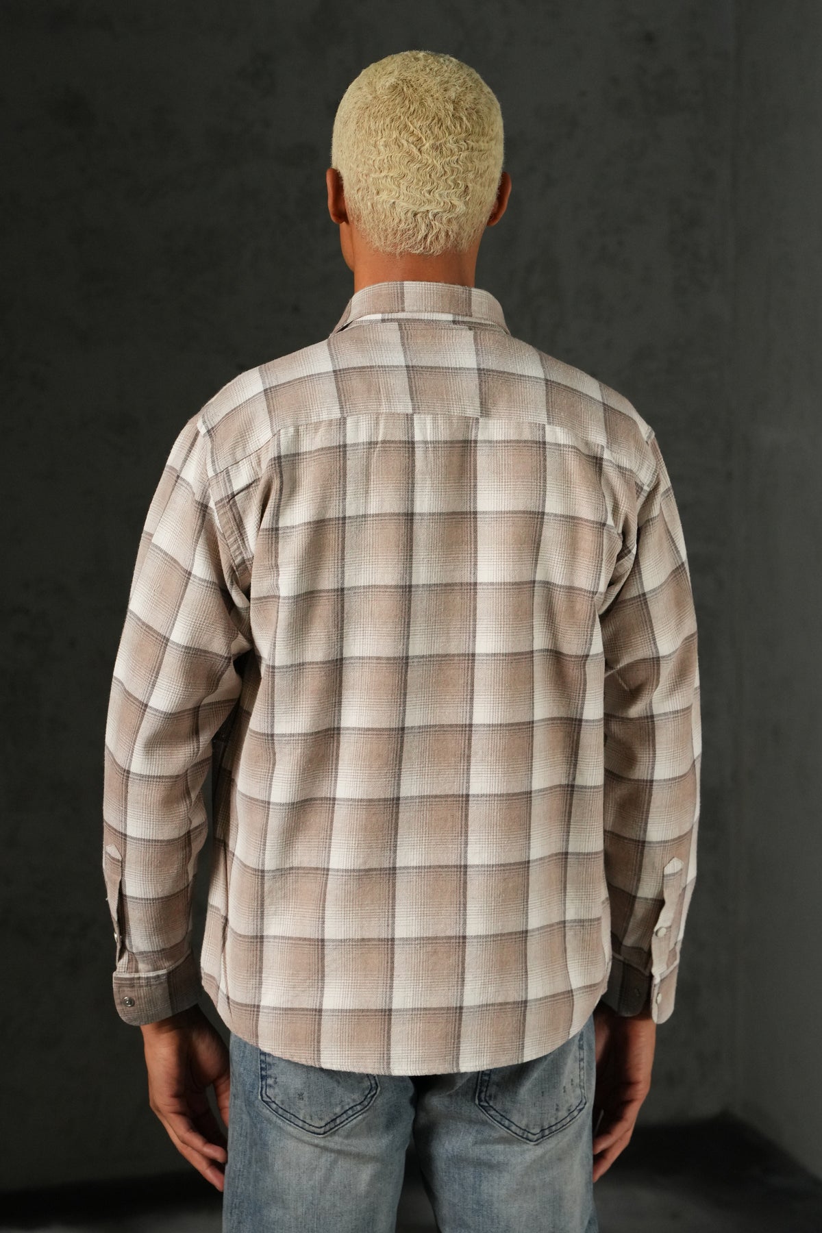 Chemise carreaux ornés 27706