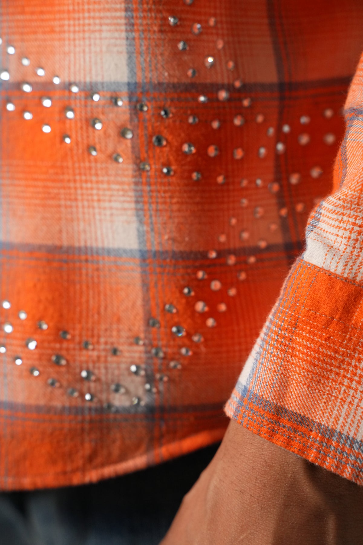 Chemise carreaux ornés 27706