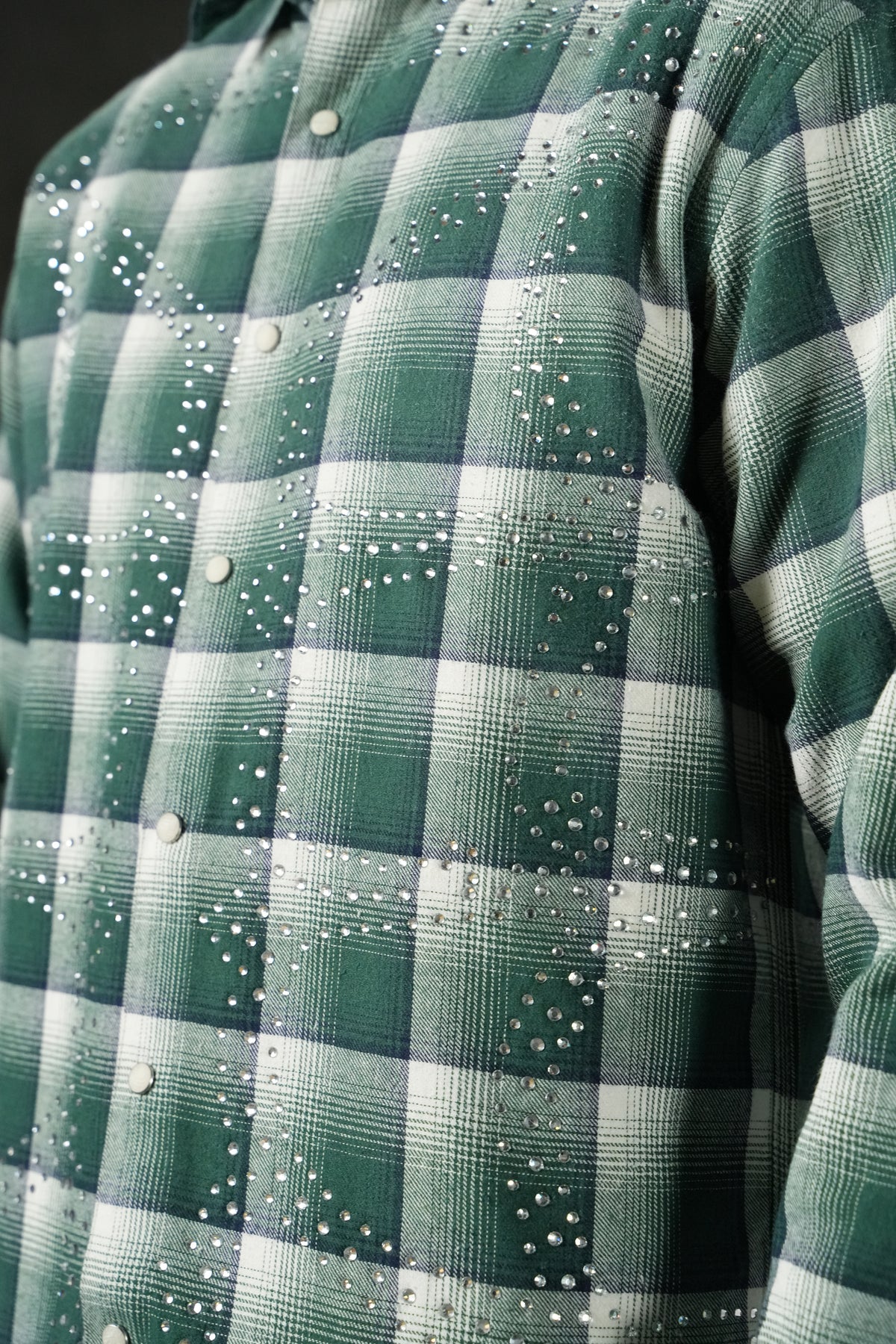 Chemise carreaux ornés 27706