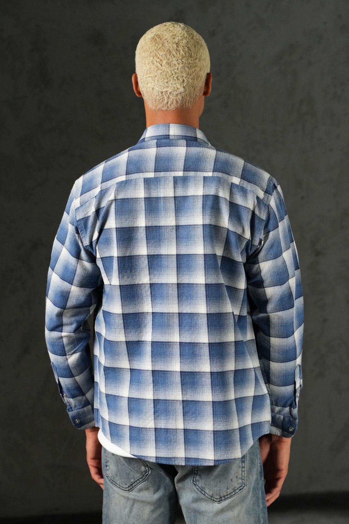 Chemise carreaux ornés 27706