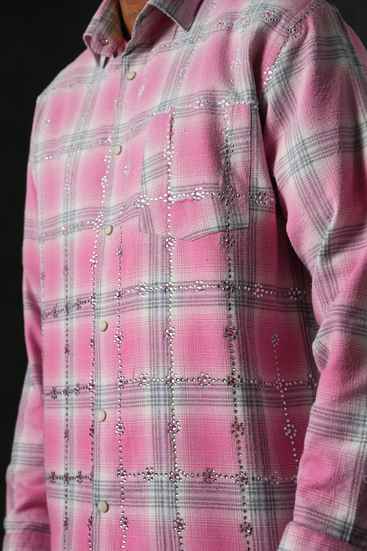 Chemise bas effiloché 27705