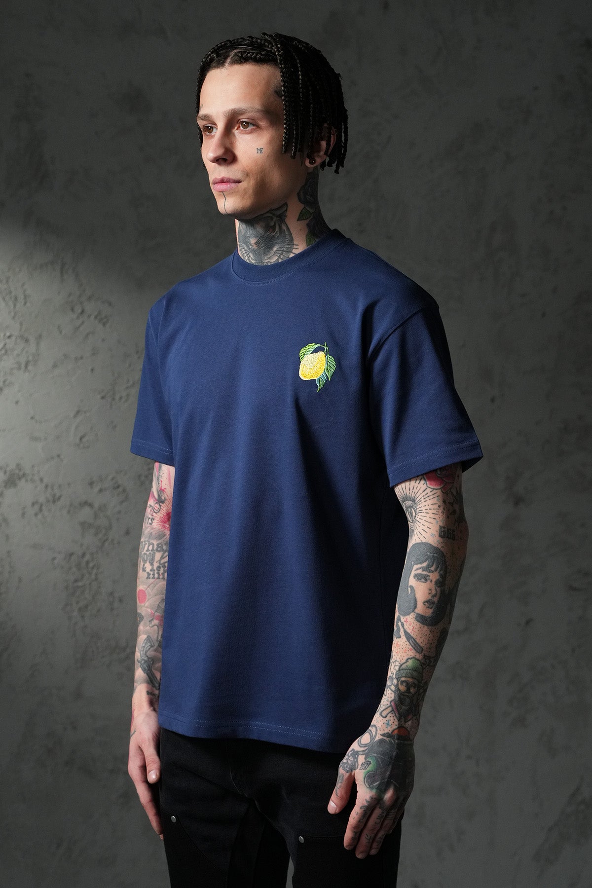T-Shirt mit Zitronenprint - LL1100126