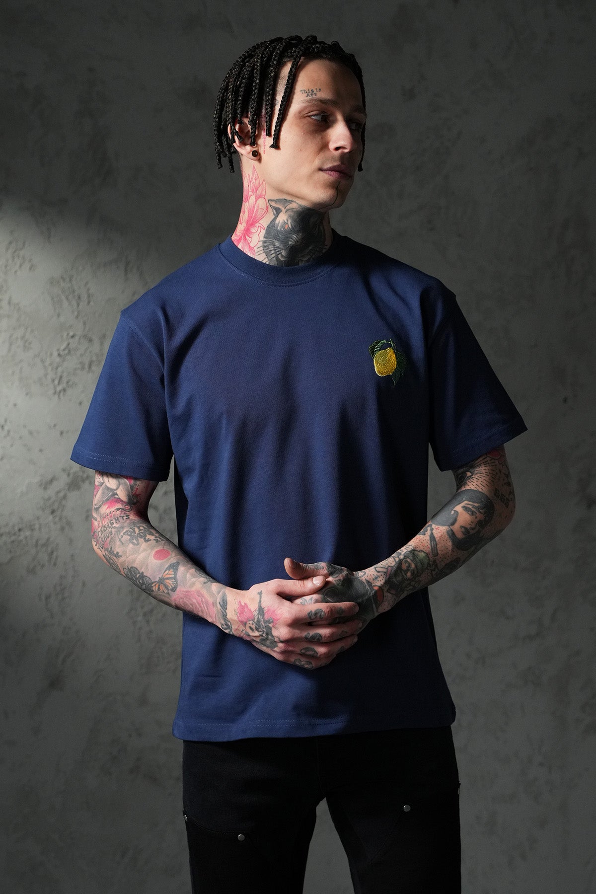 T-Shirt mit Zitronenprint - LL1100126