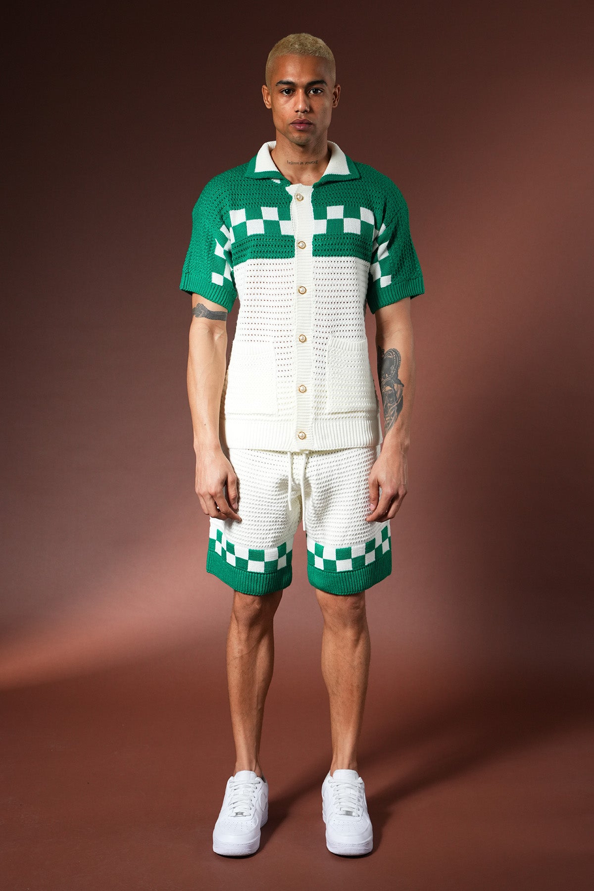 SET MEN'S SHORTS AND Tshirt LL061074