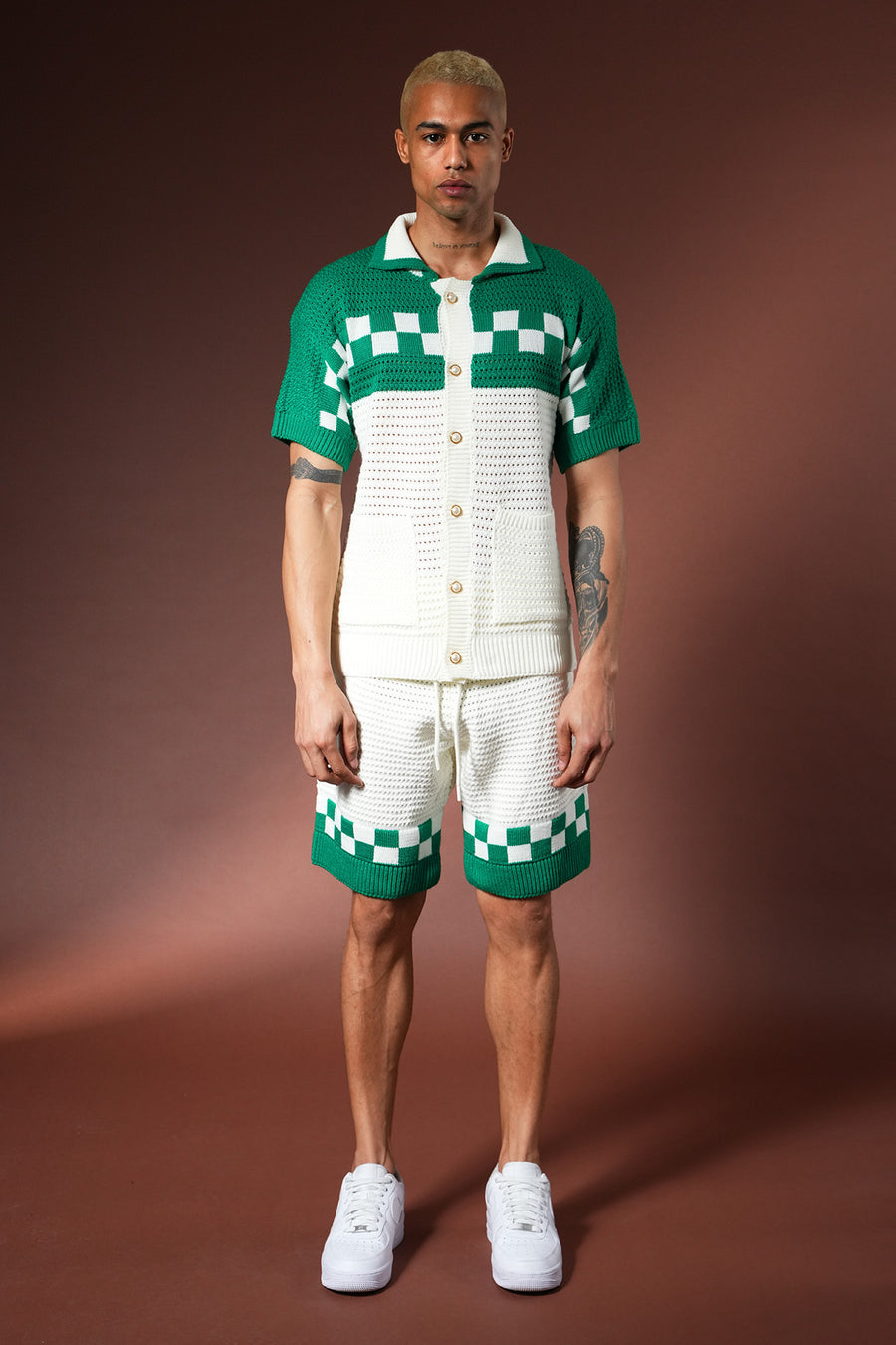 SET MEN'S SHORTS AND Tshirt LL061074
