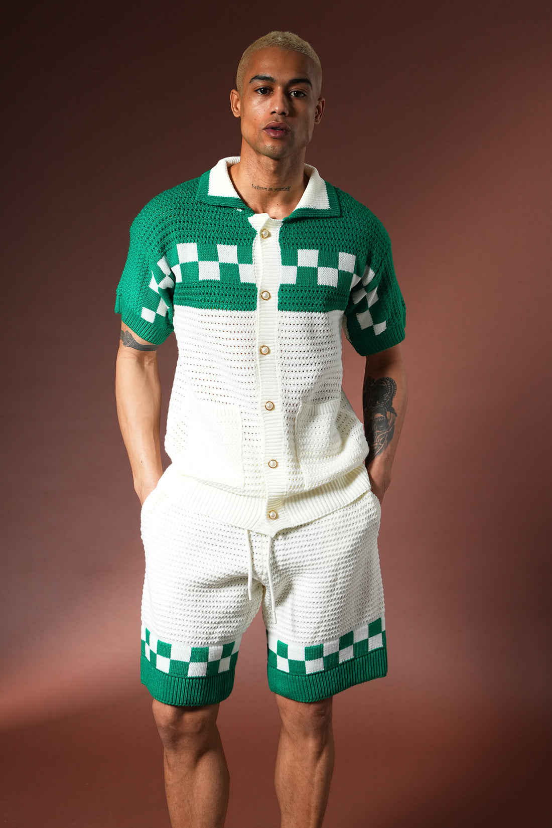 Herren-Set Shorts und T-Shirt LL061074