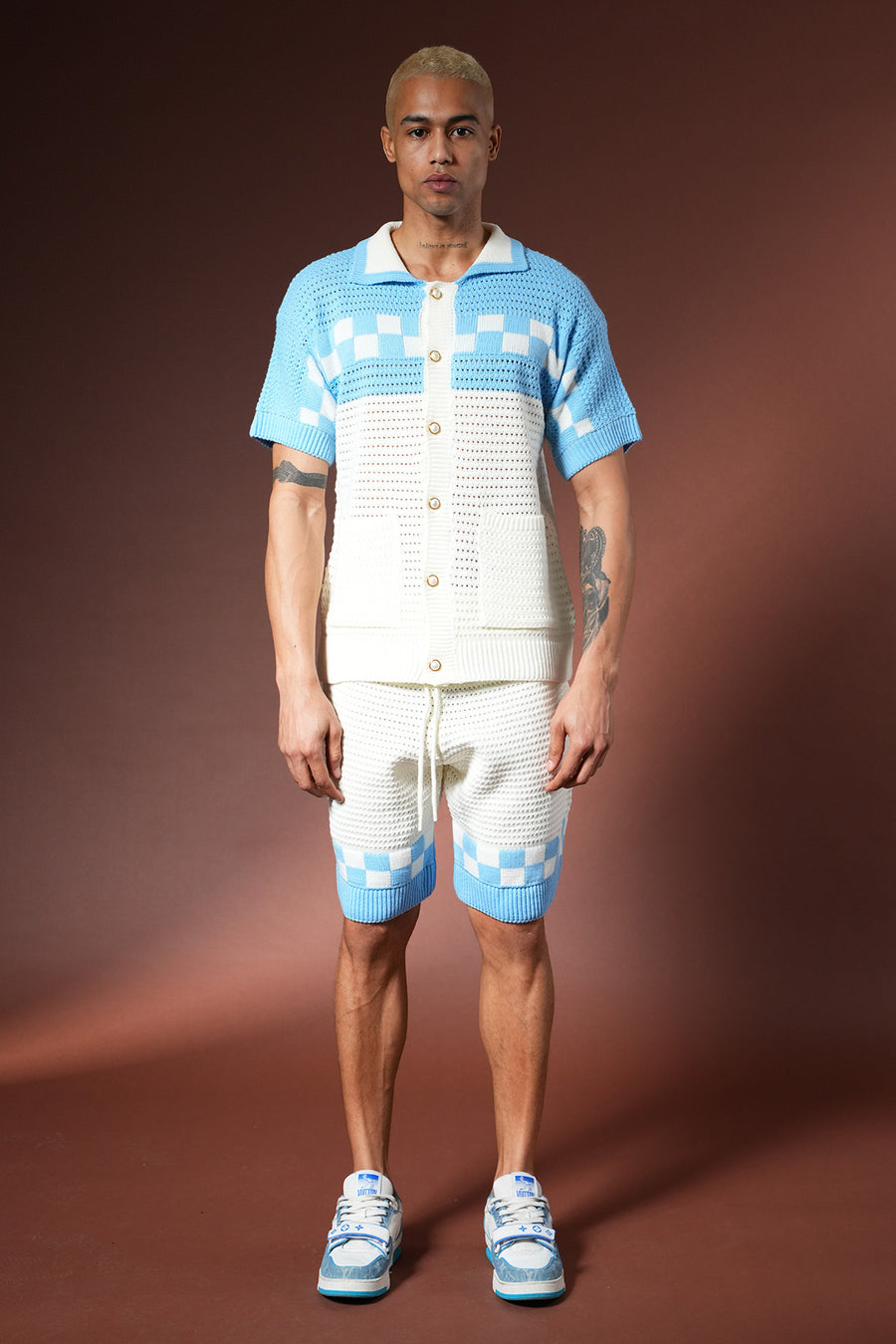 SET MEN'S SHORTS AND Tshirt LL061074