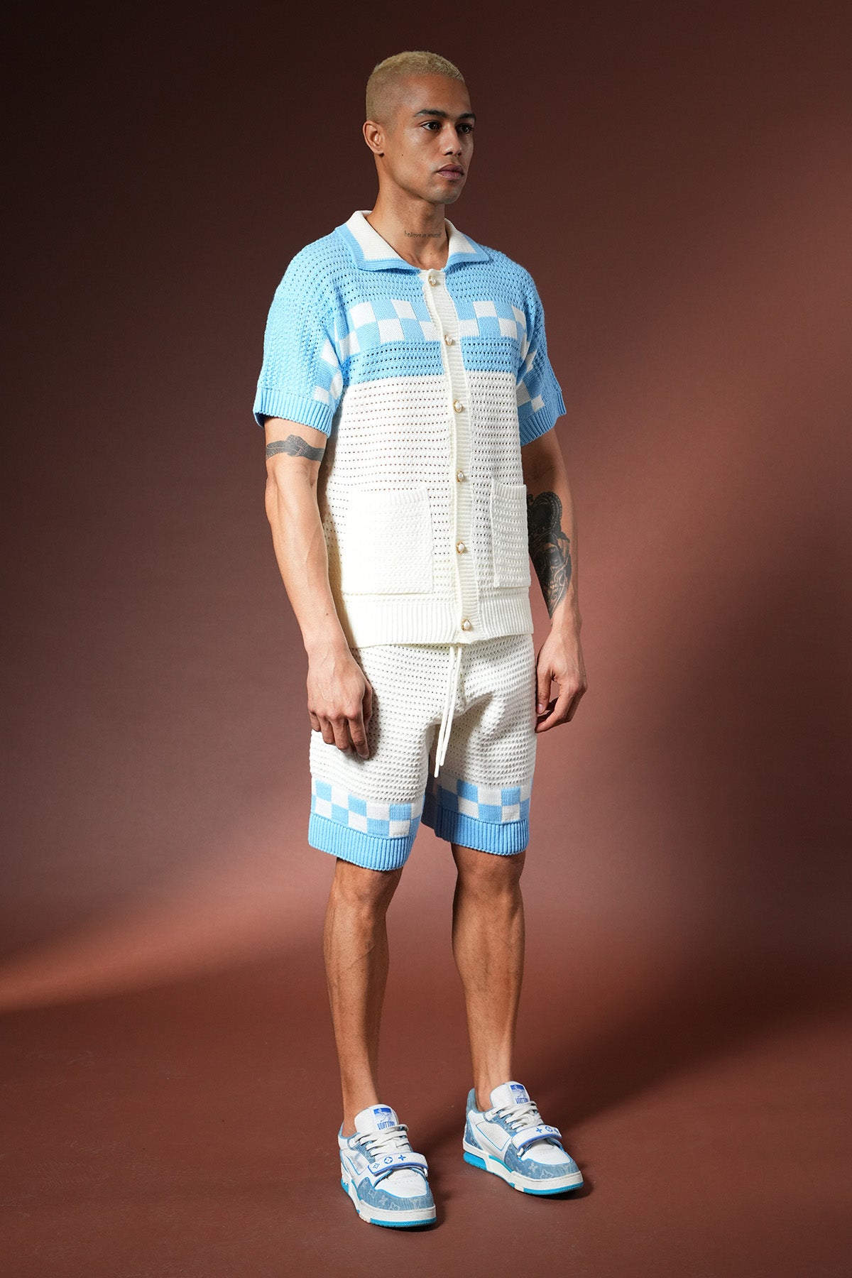 SET MEN'S SHORTS AND Tshirt LL061074