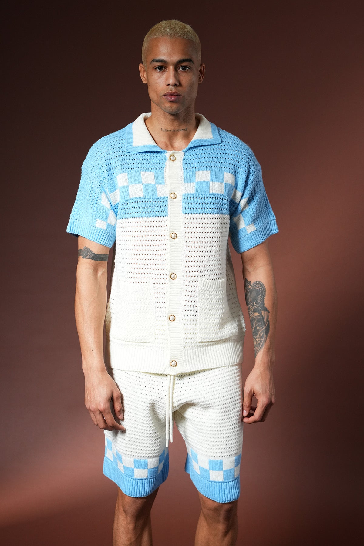 SET MEN'S SHORTS AND Tshirt LL061074