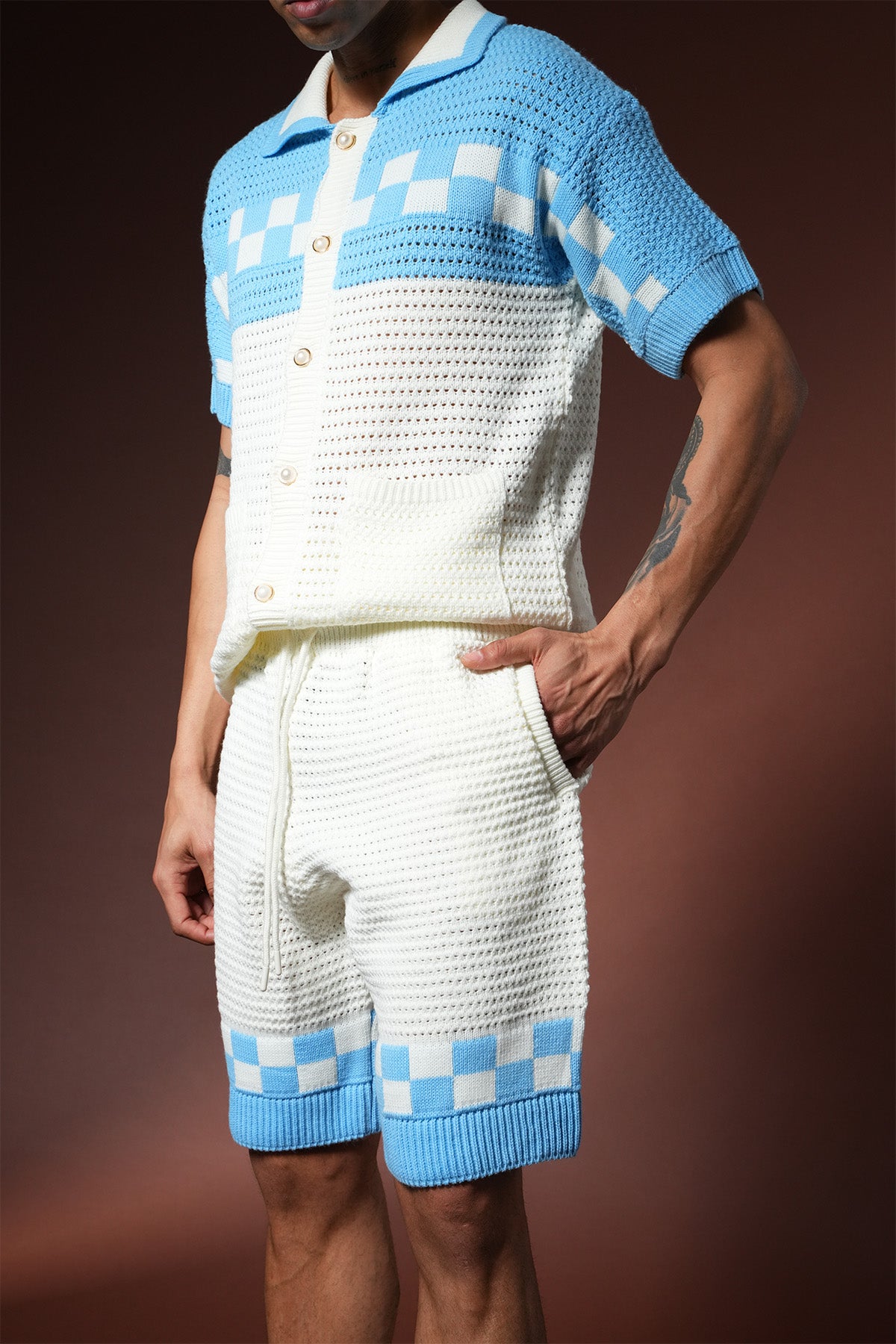 SET MEN'S SHORTS AND Tshirt LL061074