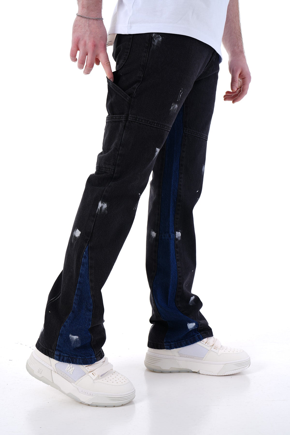 JEANS FLARE LL2000165 - SCHWARZ