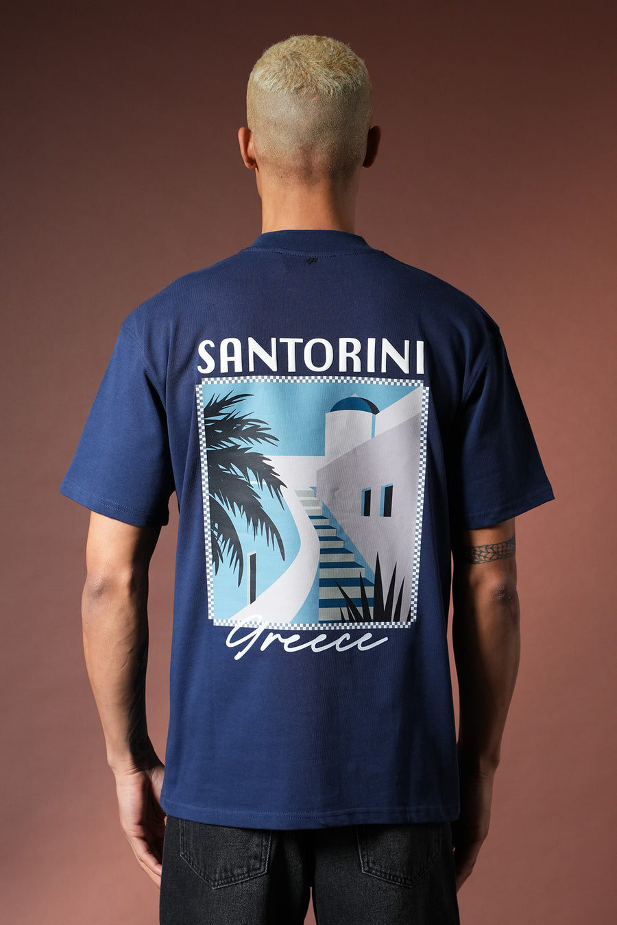 Tshirt Imprimé Santorini - LL110090