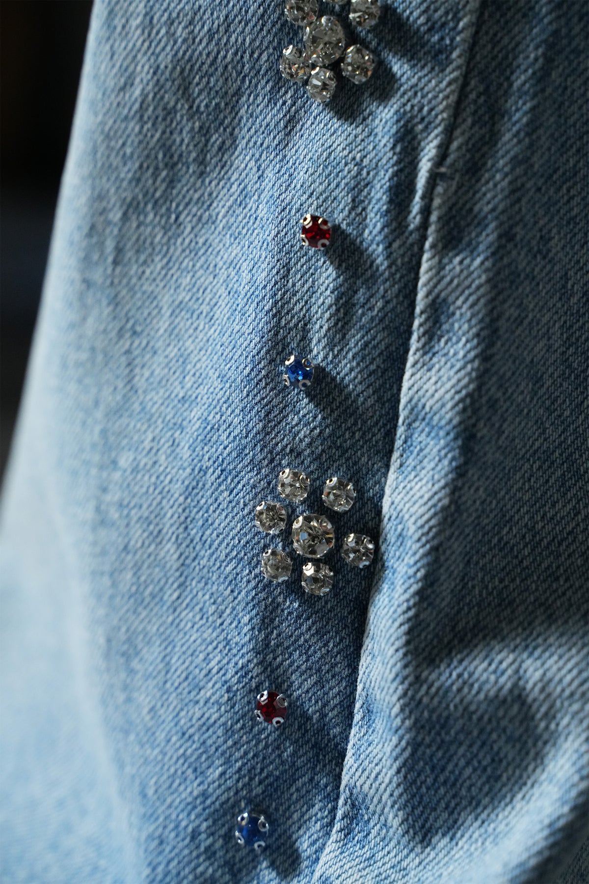 Flared jeans with side details FG 101