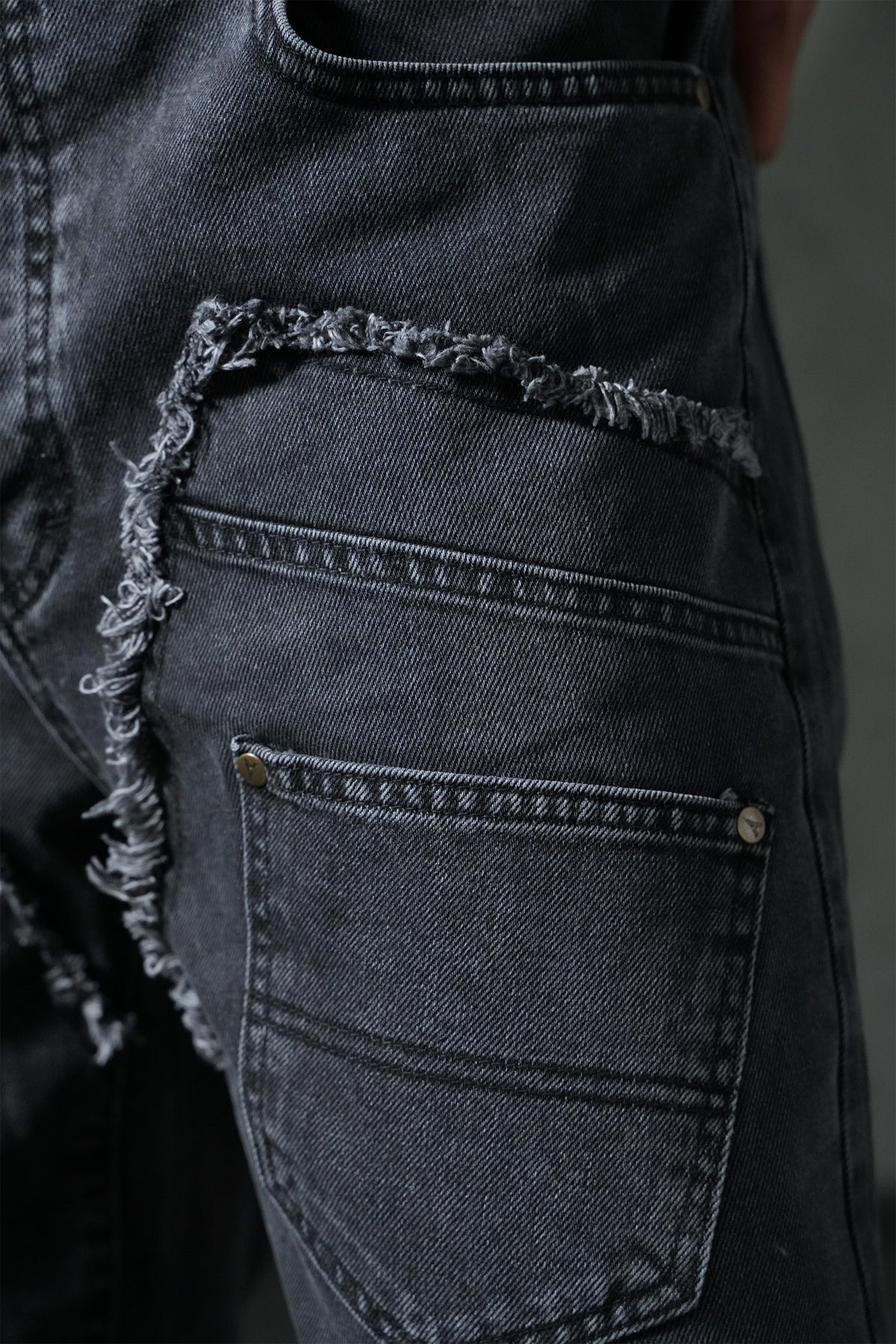 Patchwork flared jeans FG 112