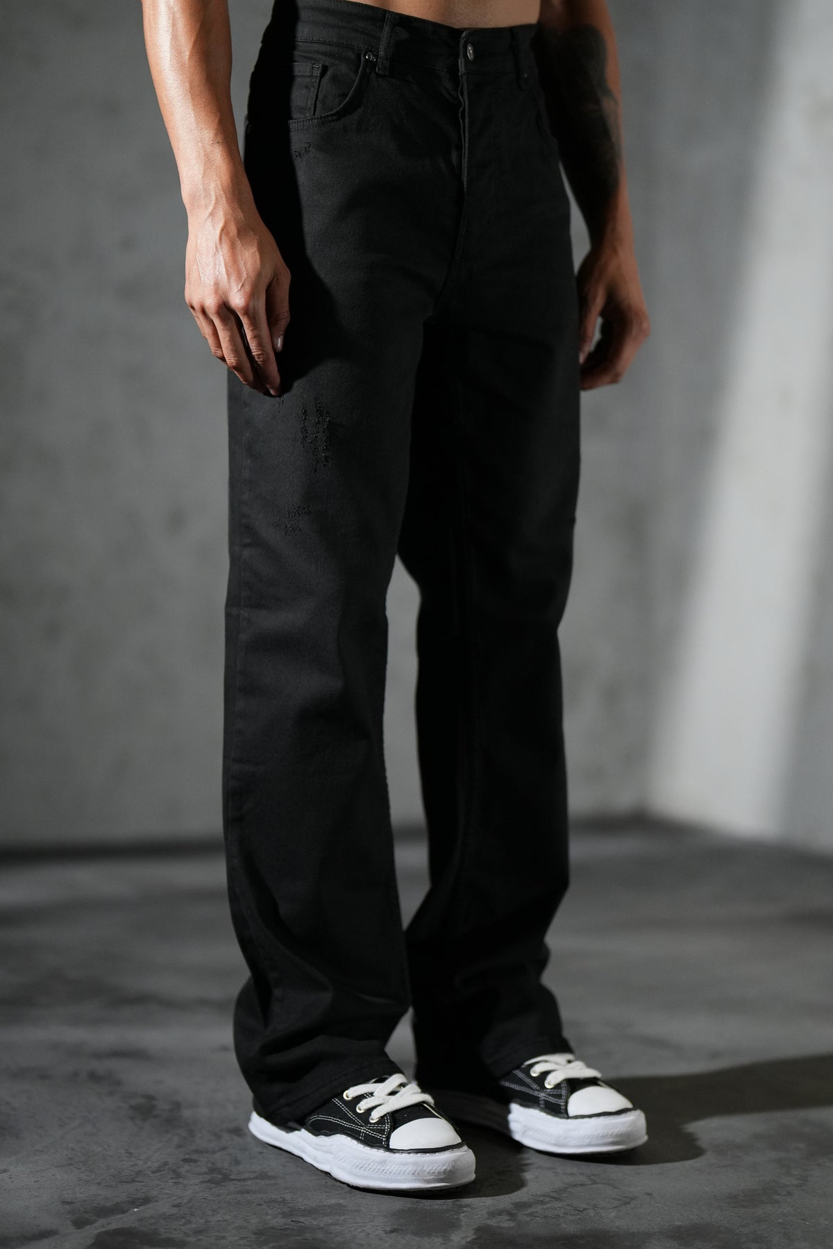 Plain flared jeans FG 0097-2