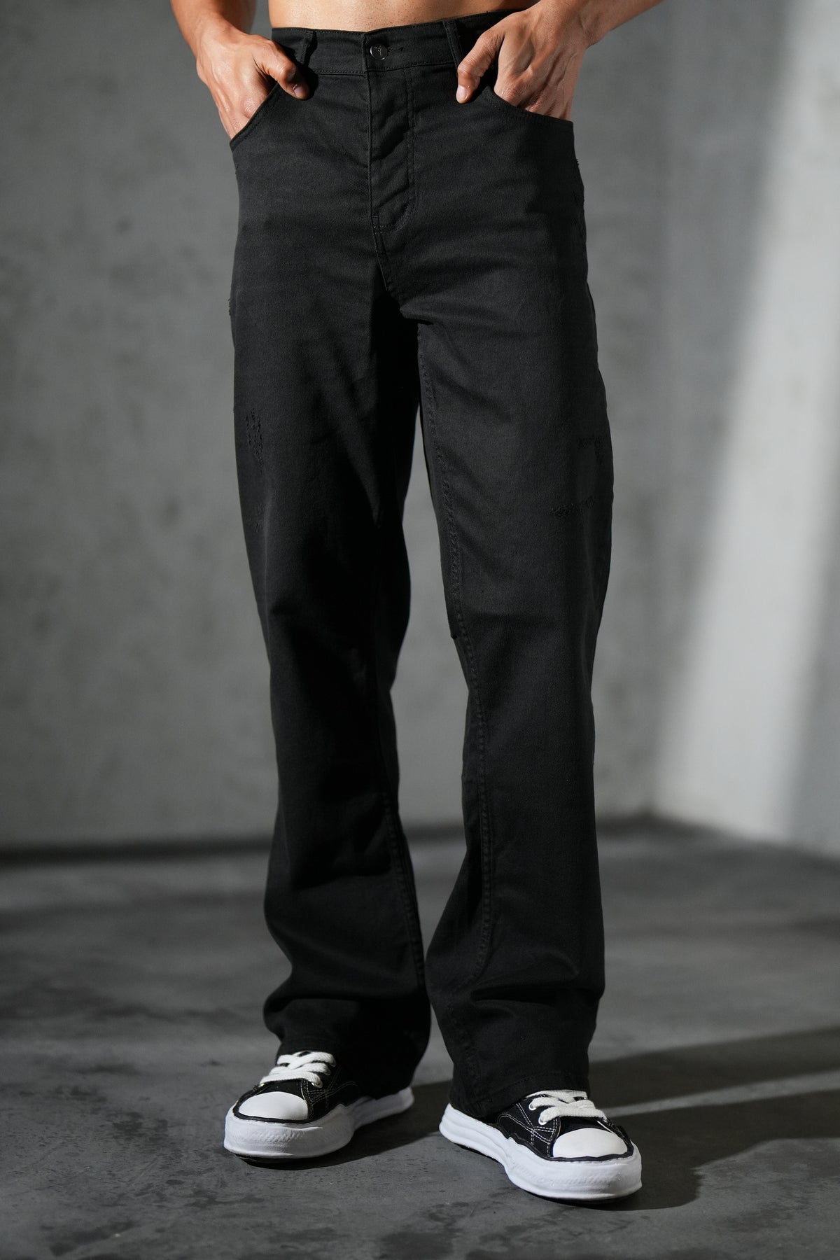Plain flared jeans FG 0097-2