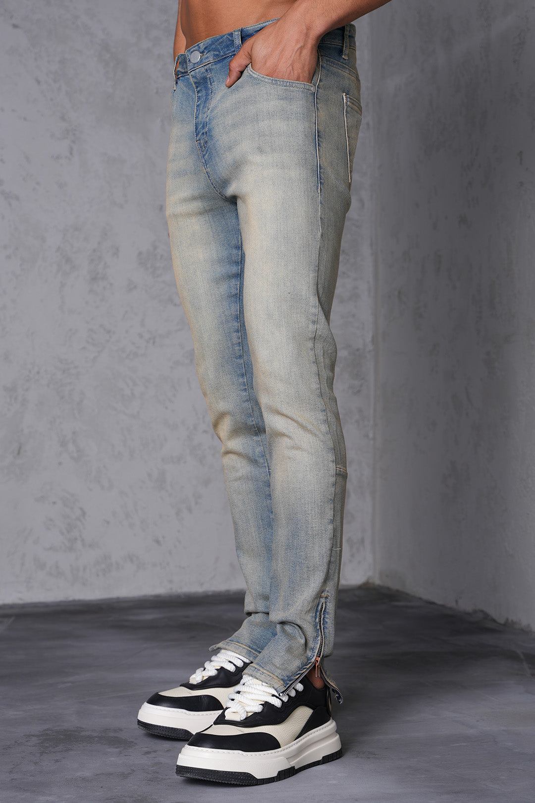 ZIPPED JEAN LL46-1