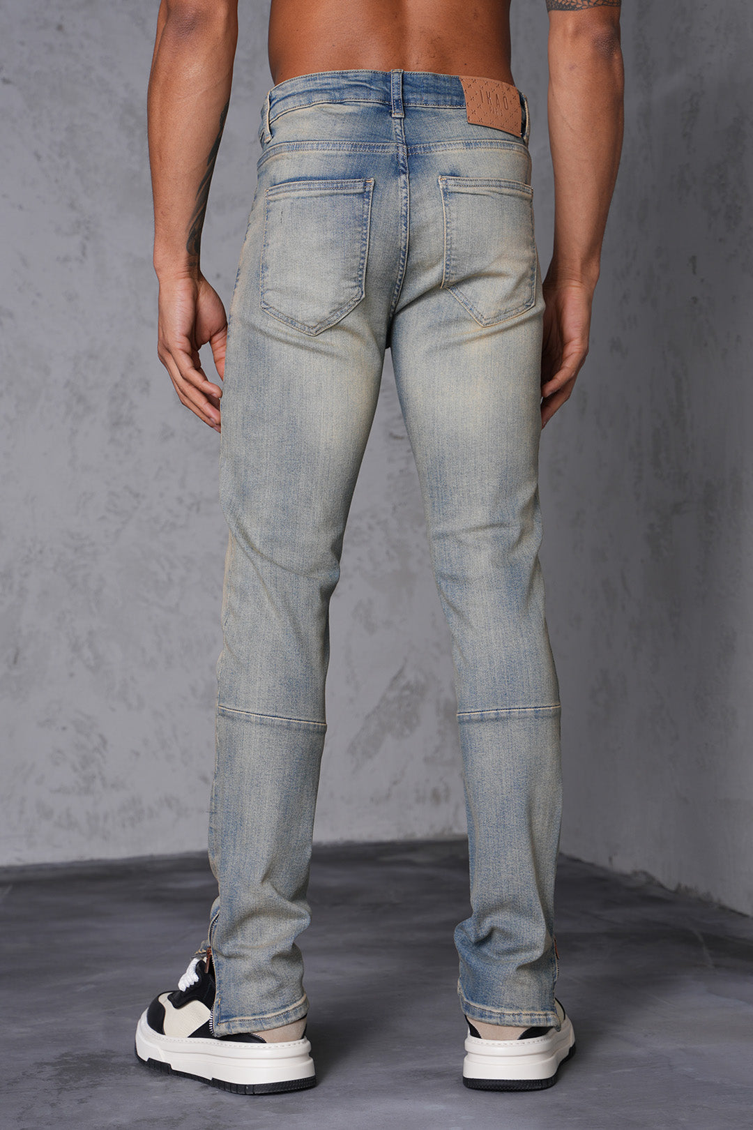 ZIPPED JEAN LL46-1