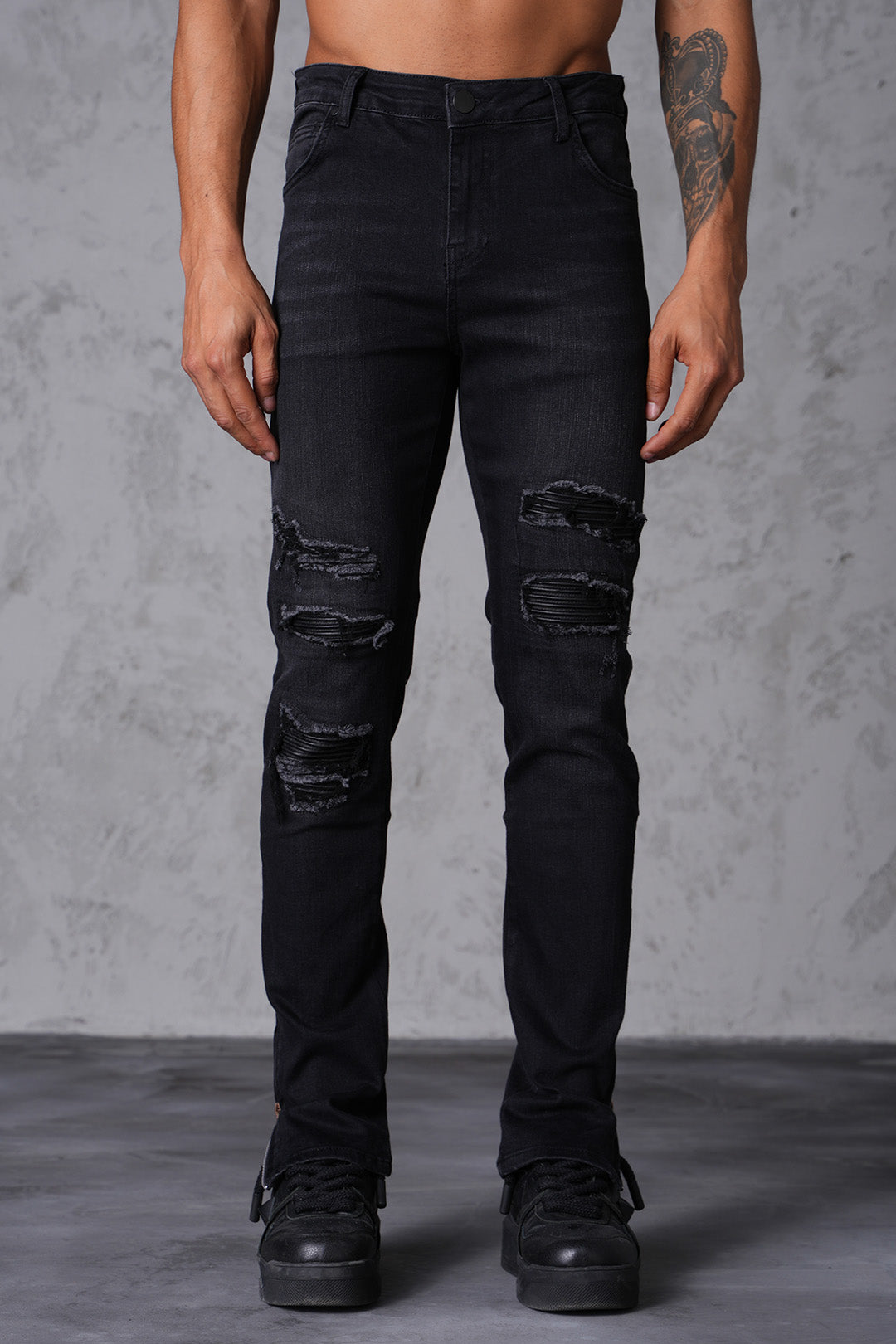 JEAN ZIPPED LL46-14