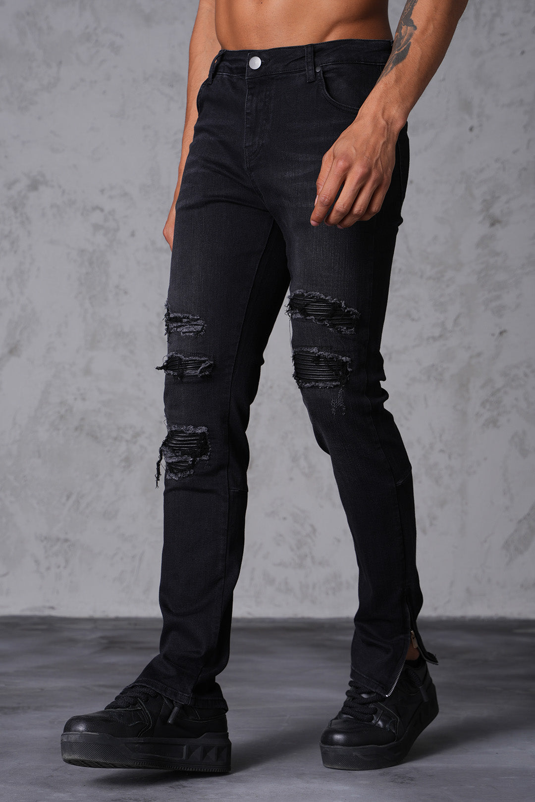 ZIPPED JEAN LL46-14