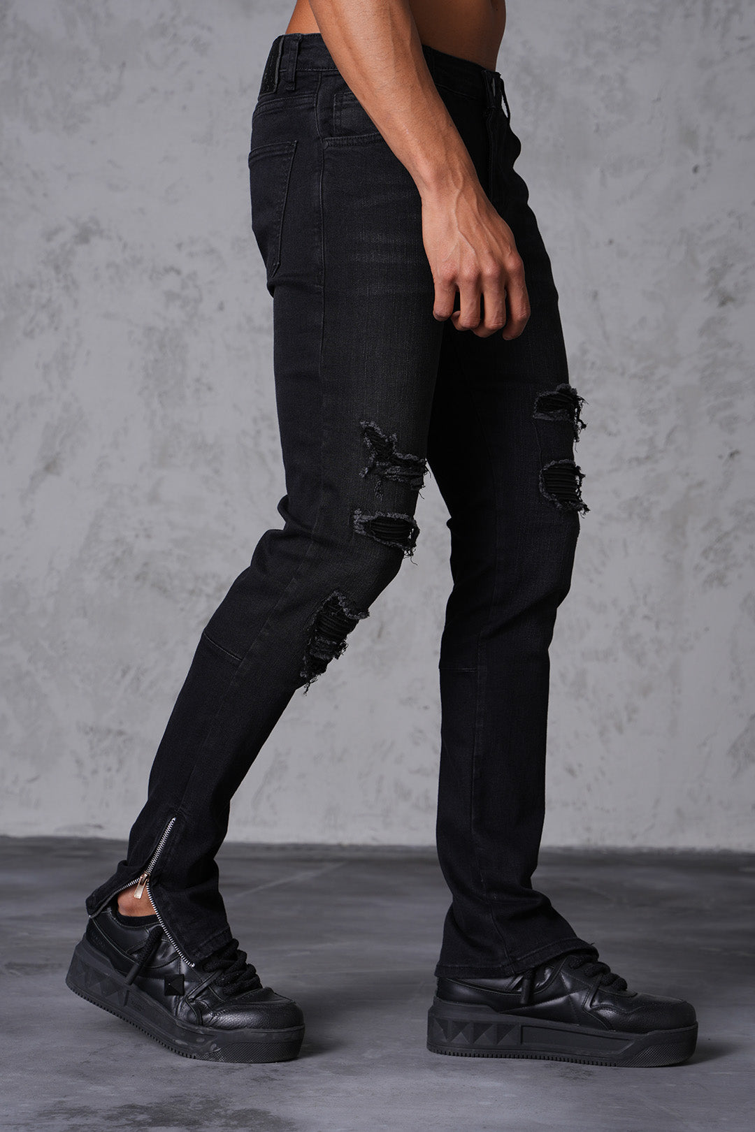 ZIPPED JEAN LL46-14
