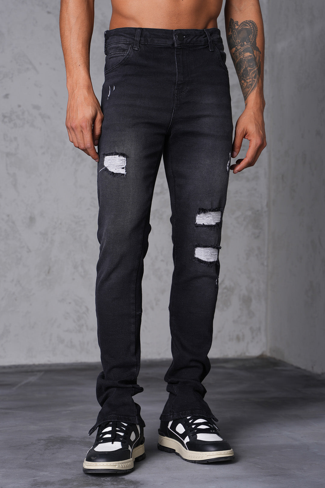 ZIPPED JEAN LL46-10